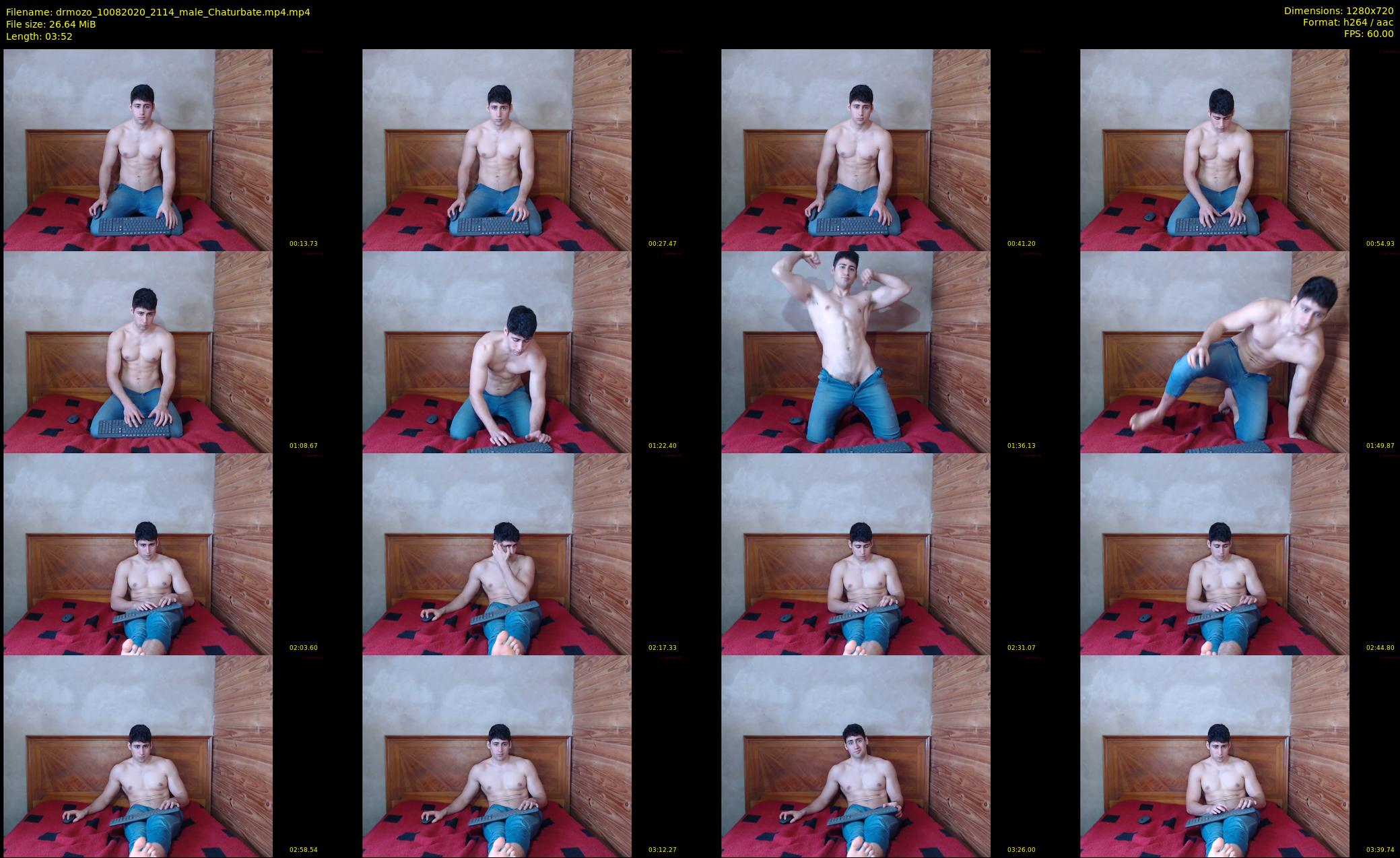 drmozo — 4 minute Chaturbate male cam show recording, 720p, Aug 10, 2020