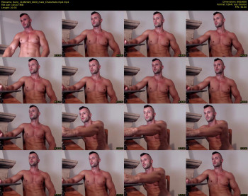 durio — 21 minute Chaturbate male cam show recording, 480p, Aug 11, 2020