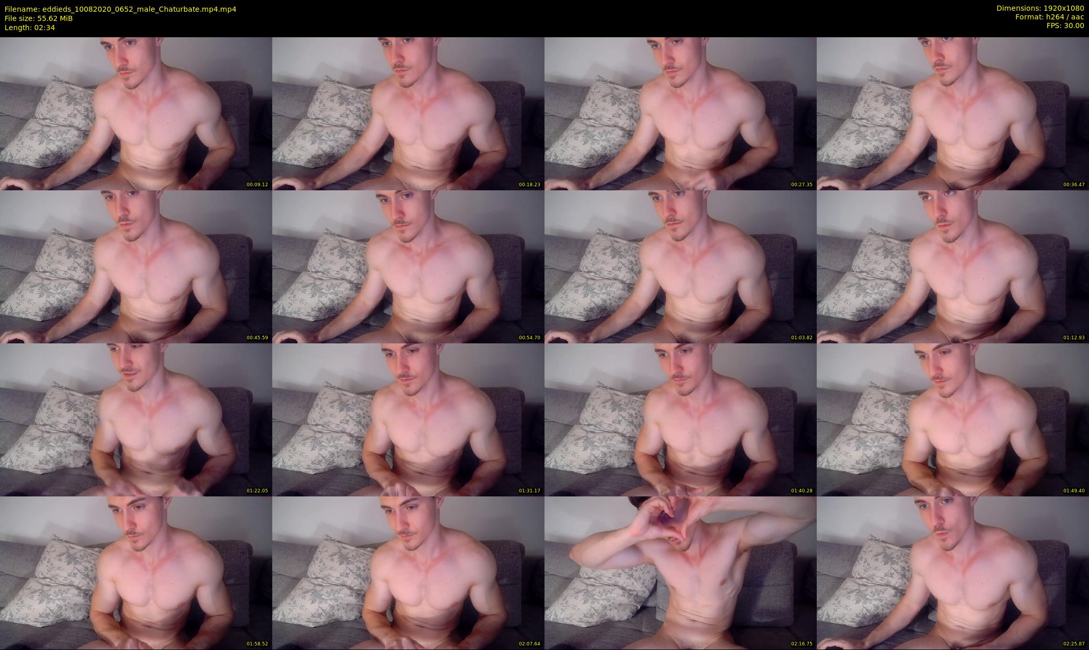 eddieds — 3 minute Chaturbate male cam show recording, 1080p, Aug 10, 2020