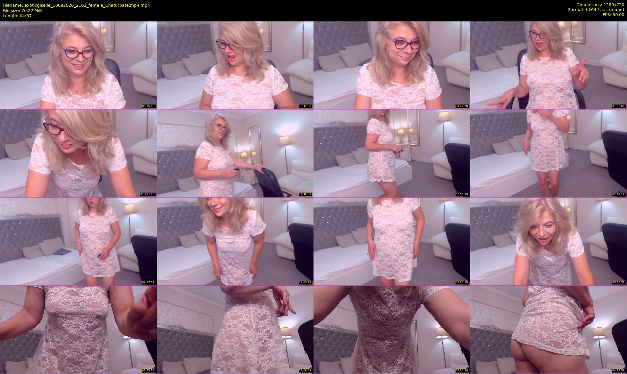 exoticgiselle — 5 minute Chaturbate female cam show recording, 720p, Aug 10, 2020