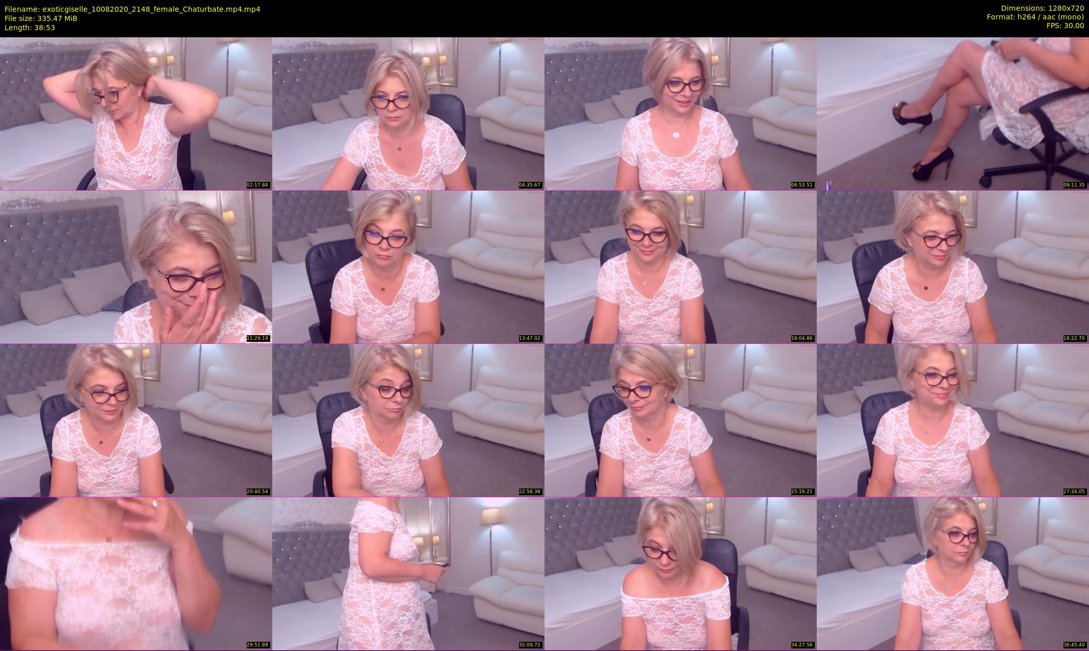 exoticgiselle — 39 minute Chaturbate female cam show recording, 720p, Aug 10, 2020