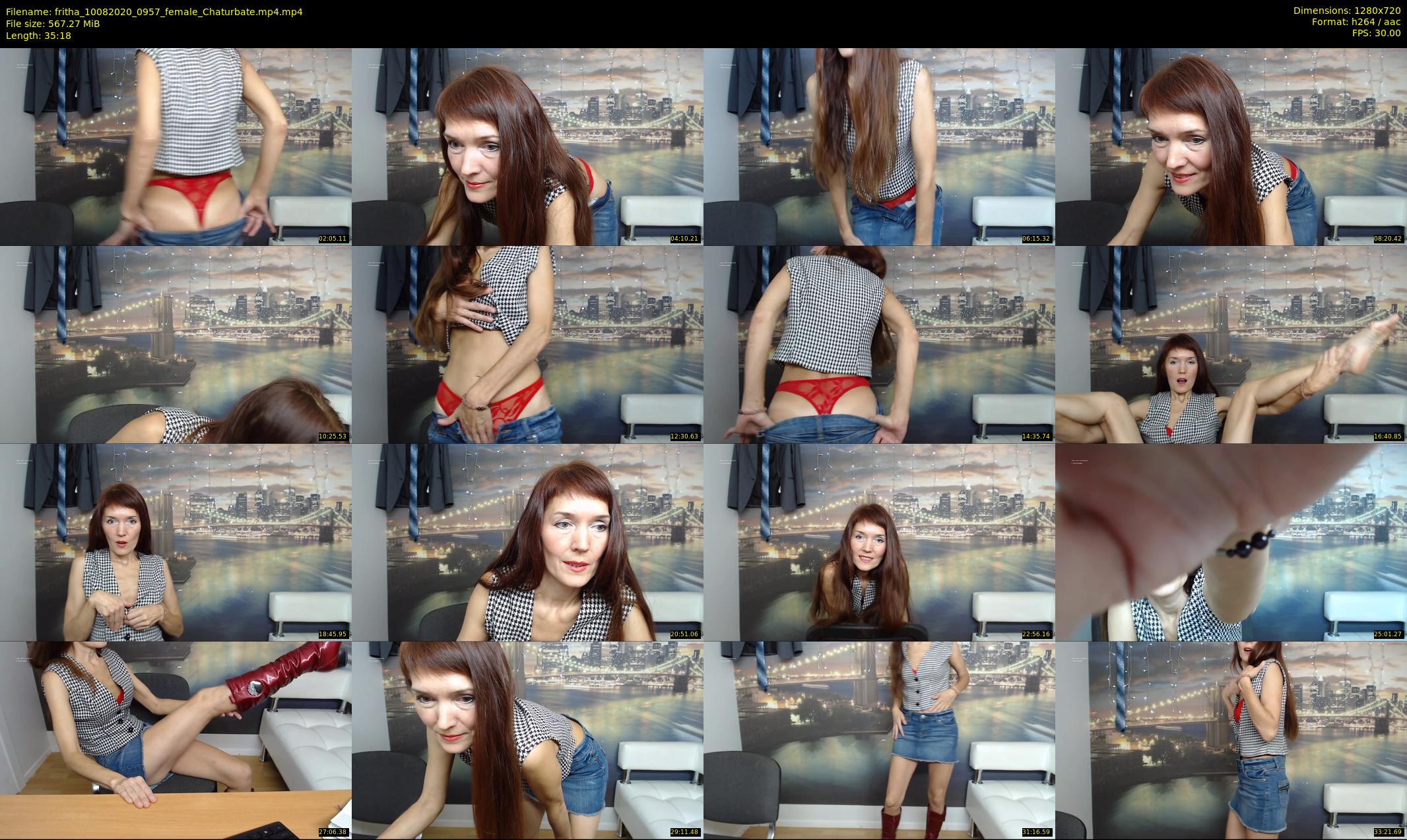 fritha — 36 minute Chaturbate female cam show recording, 720p, Aug 10, 2020