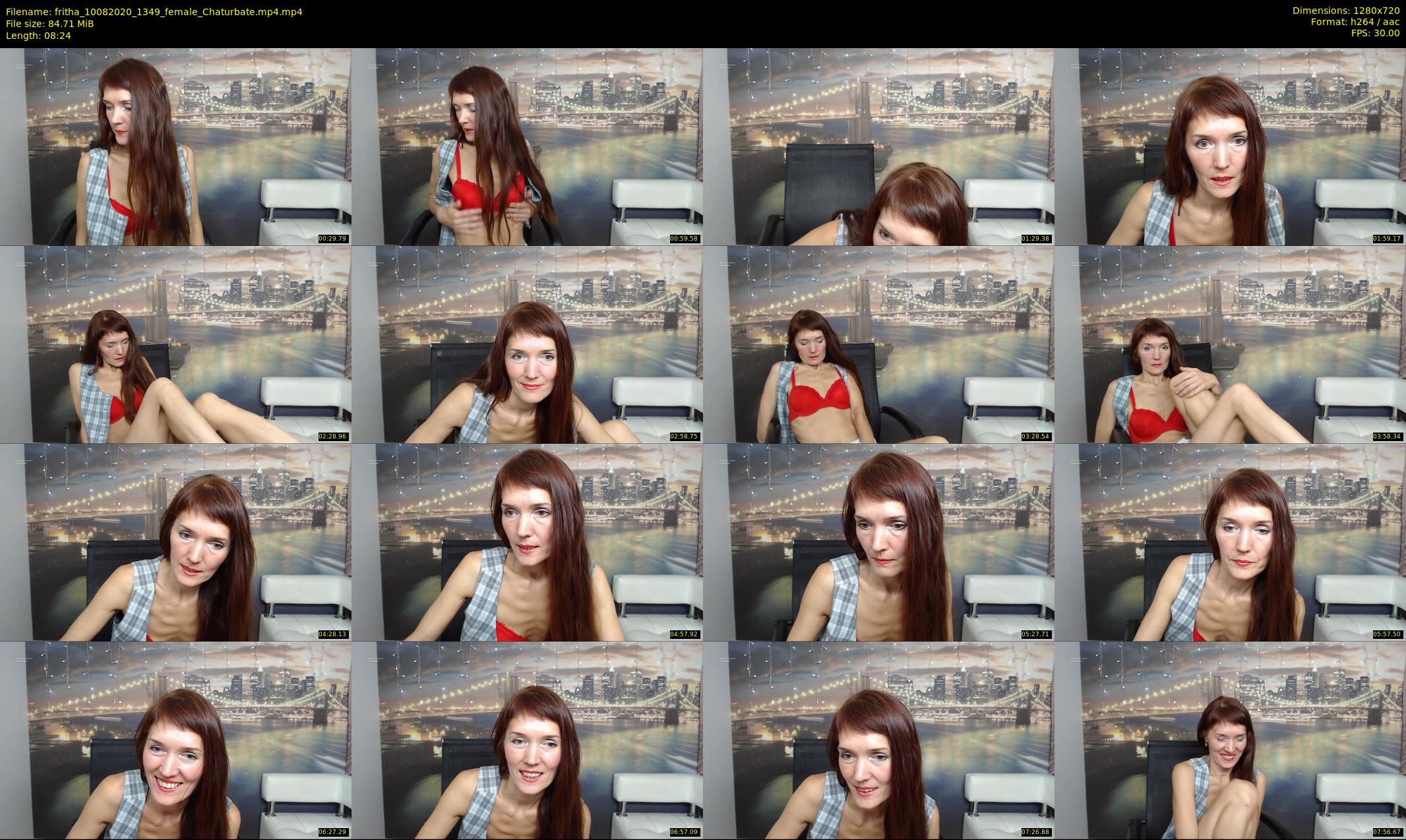 fritha — 9 minute Chaturbate female cam show recording, 720p, Aug 10, 2020