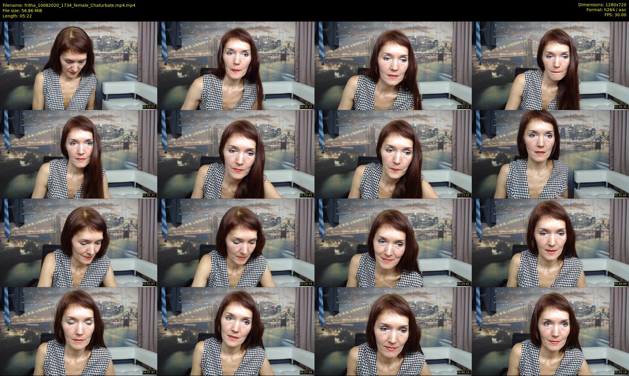 fritha — 6 minute Chaturbate female cam show recording, 720p, Aug 10, 2020