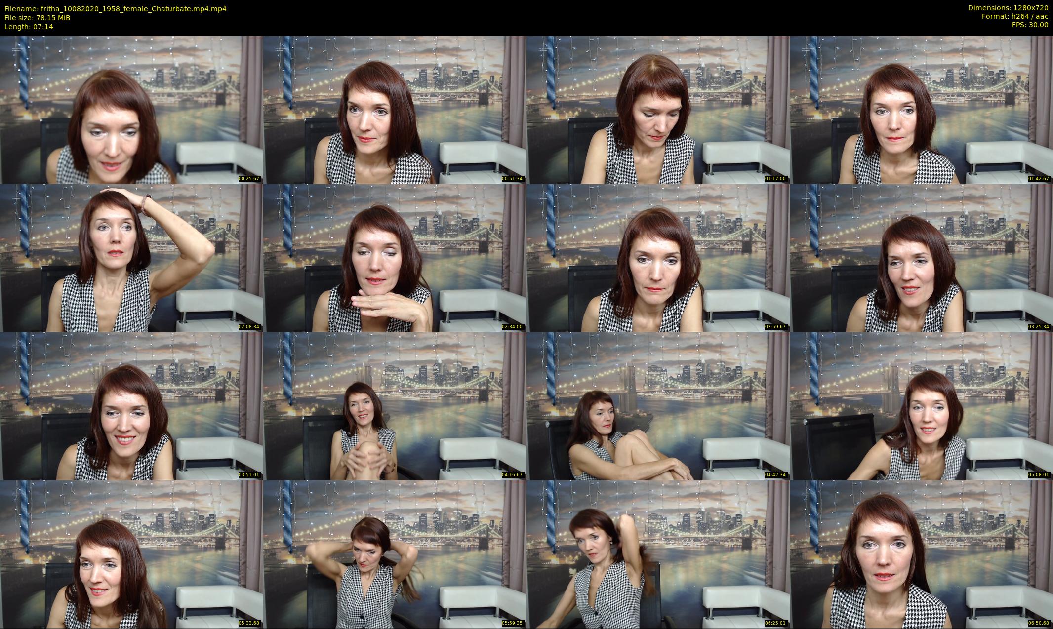 fritha — 8 minute Chaturbate female cam show recording, 720p, Aug 10, 2020