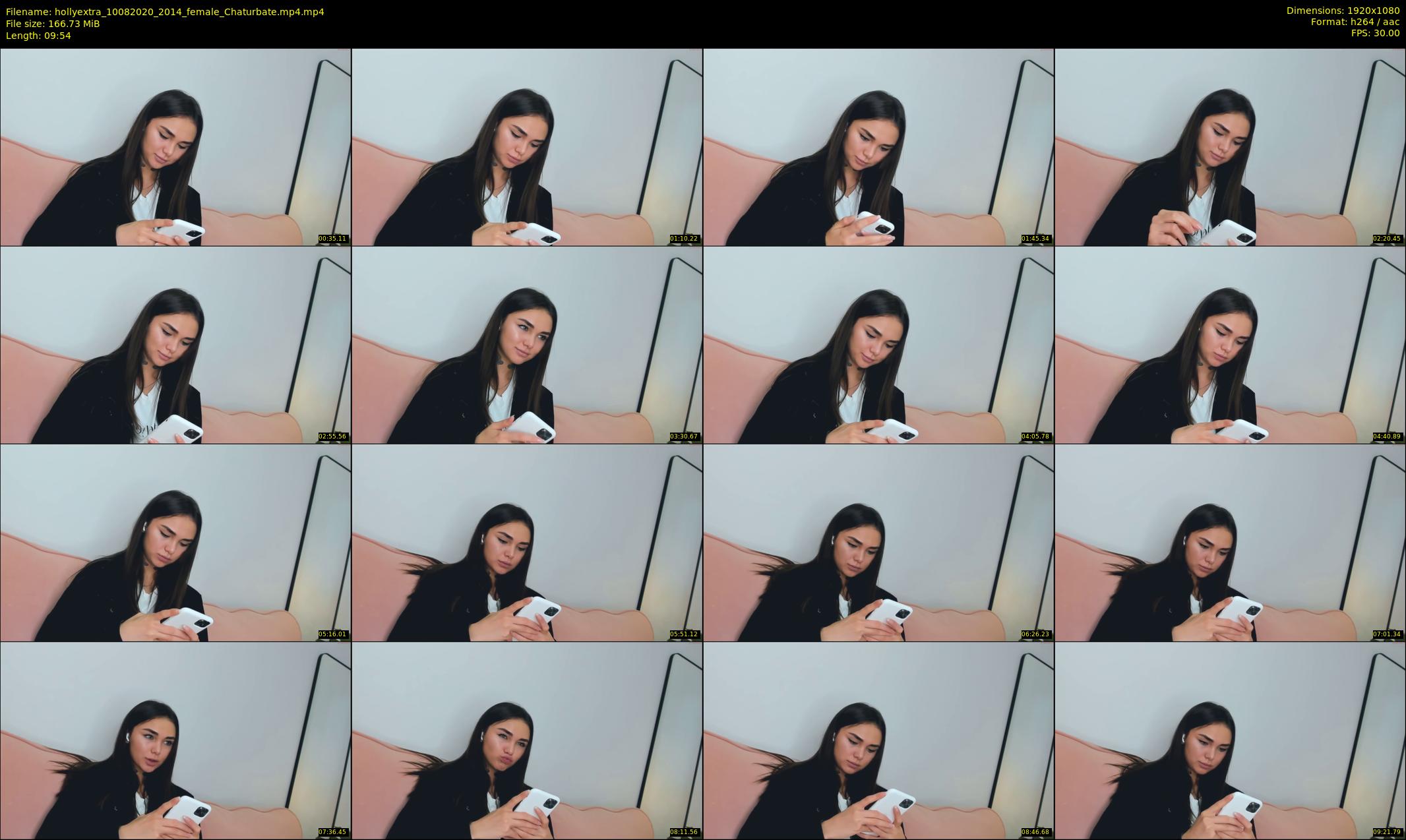 hollyextra — 10 minute Chaturbate female cam show recording, 1080p, Aug 10, 2020