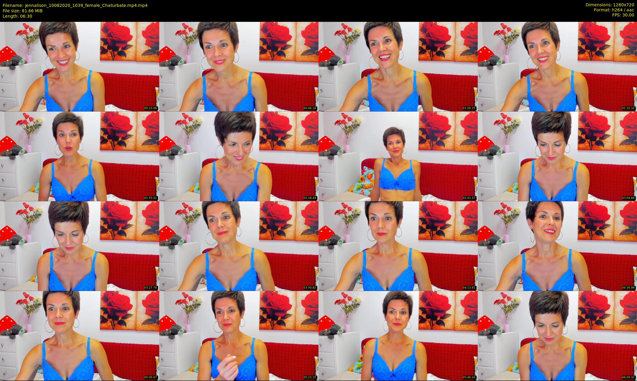 jennalison — 7 minute Chaturbate female cam show recording, 720p, Aug 10, 2020