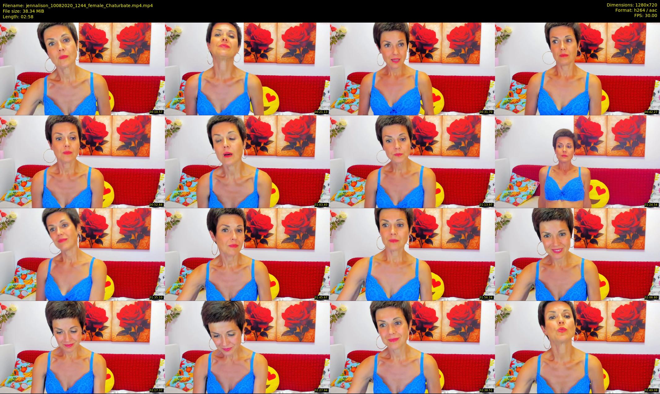 jennalison — 3 minute Chaturbate female cam show recording, 720p, Aug 10, 2020