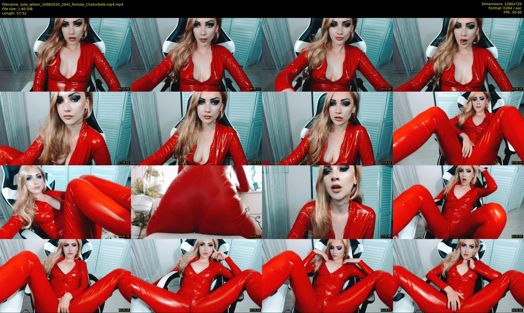 julia_wilson — 58 minute Chaturbate female cam show recording, 720p, Aug 10, 2020