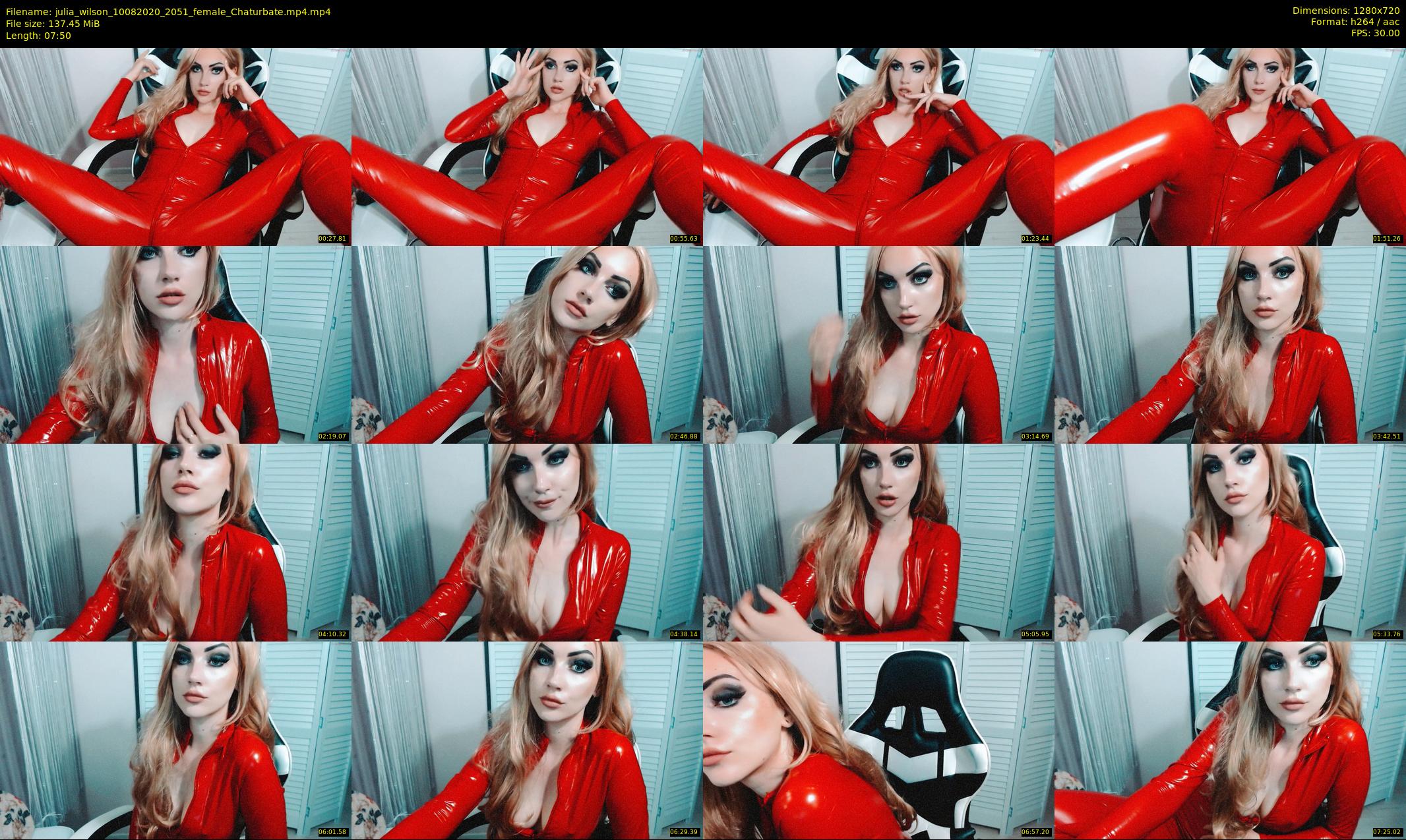 julia_wilson — 8 minute Chaturbate female cam show recording, 720p, Aug 10, 2020