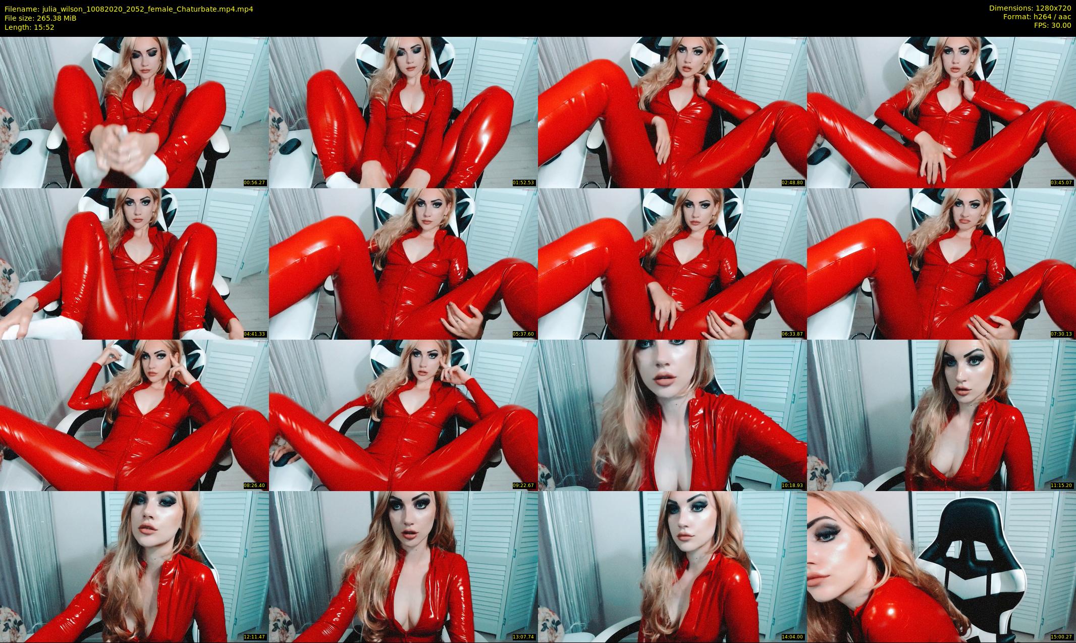 julia_wilson — 16 minute Chaturbate female cam show recording, 720p, Aug 10, 2020