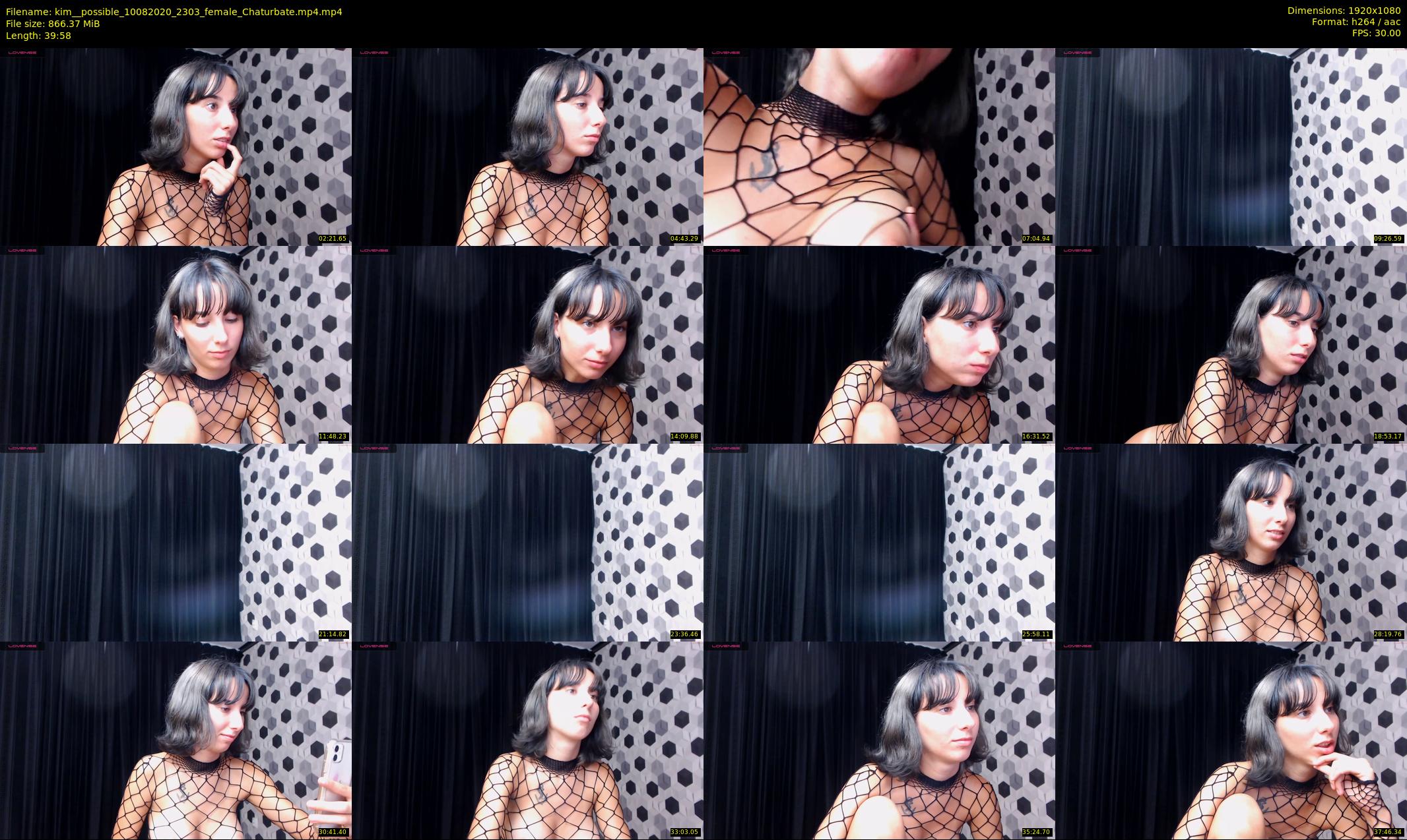 kim__possible — 40 minute Chaturbate female cam show recording, 1080p, Aug 10, 2020