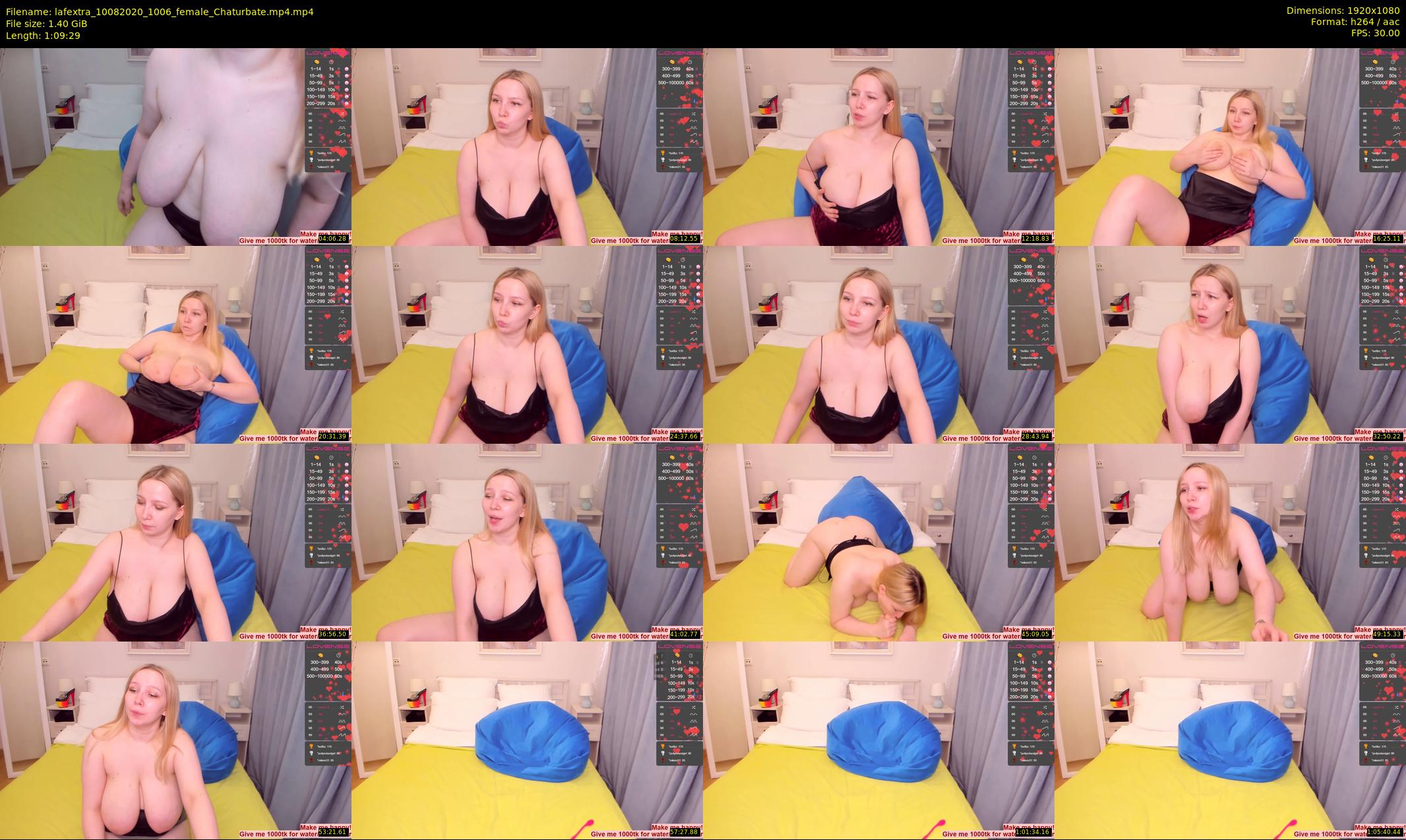 lafextra — 70 minute Chaturbate female cam show recording, 1080p, Aug 10, 2020