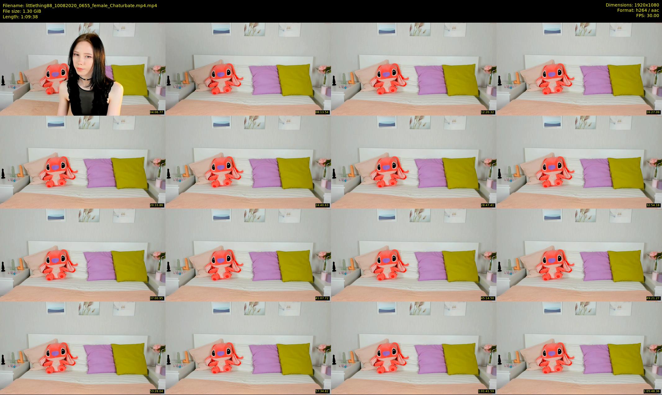 littlething88 — 70 minute Chaturbate female cam show recording, 1080p, Aug 10, 2020