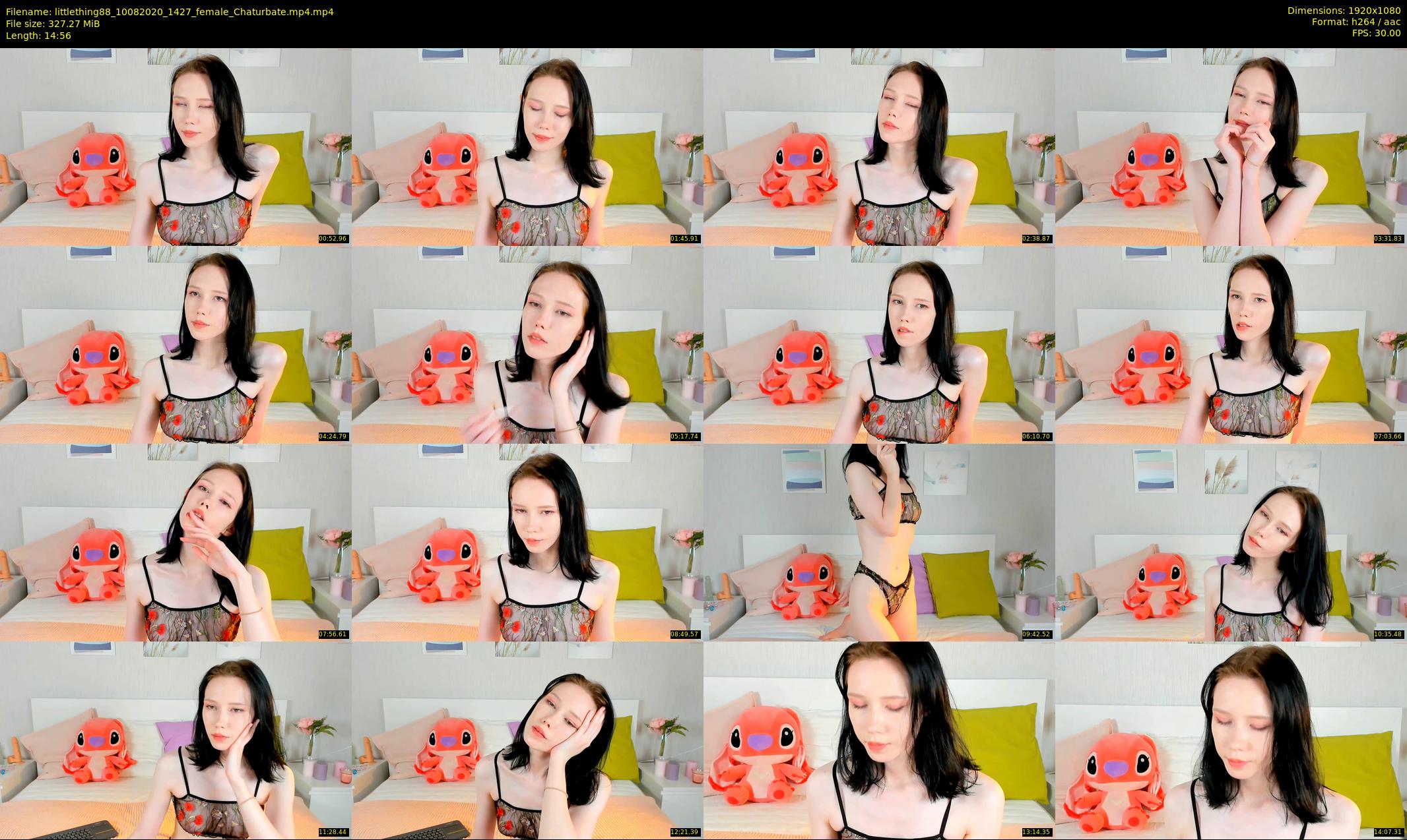 littlething88 — 15 minute Chaturbate female cam show recording, 1080p, Aug 10, 2020