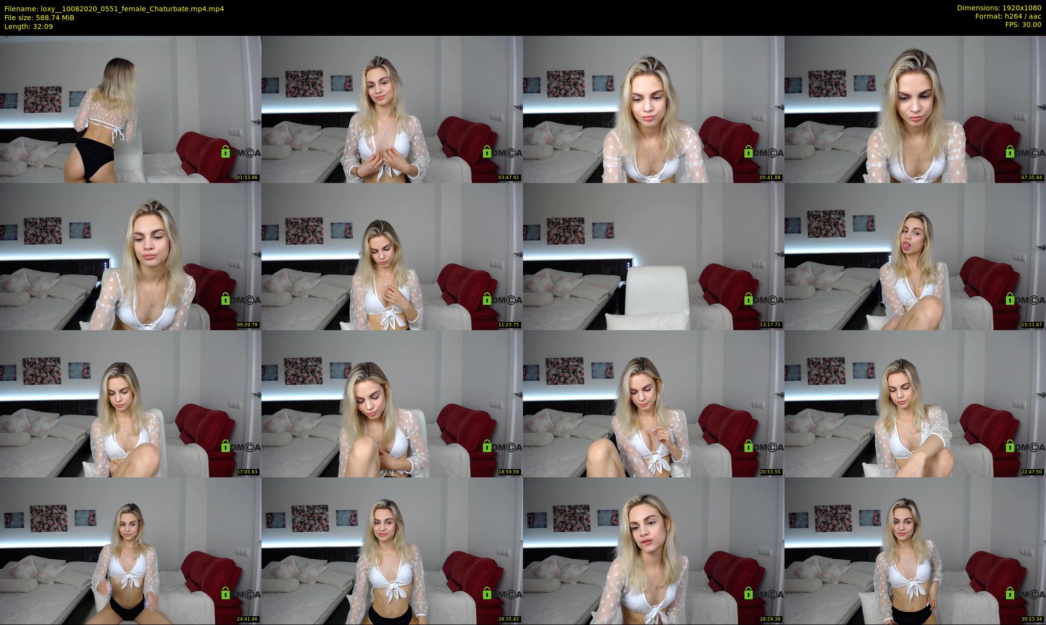 loxy_ — 33 minute Chaturbate female cam show recording, 1080p, Aug 10, 2020