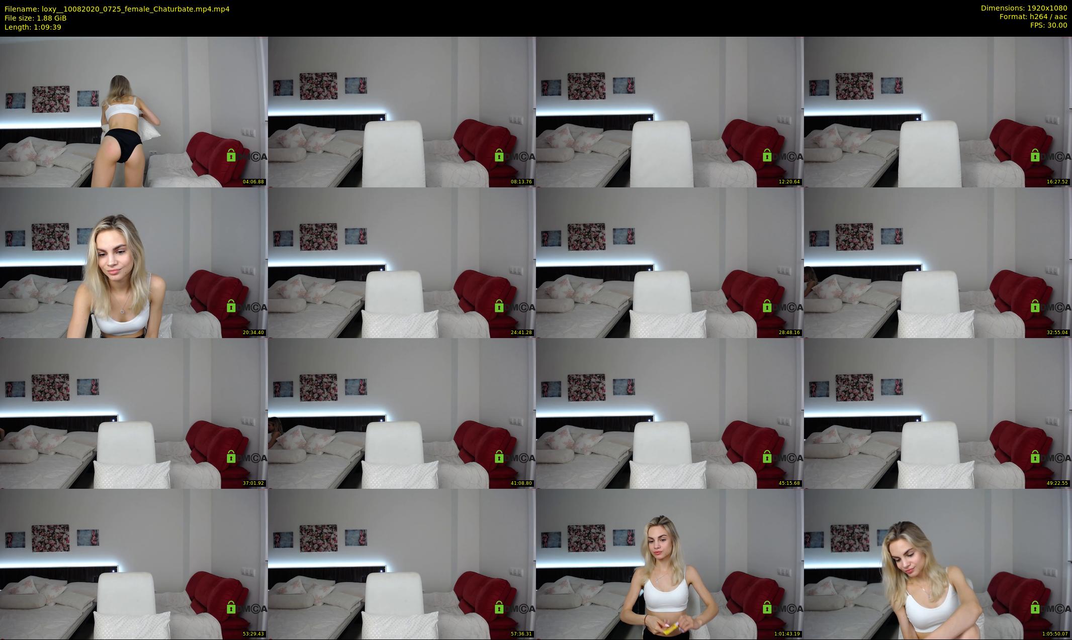 loxy_ — 70 minute Chaturbate female cam show recording, 1080p, Aug 10, 2020