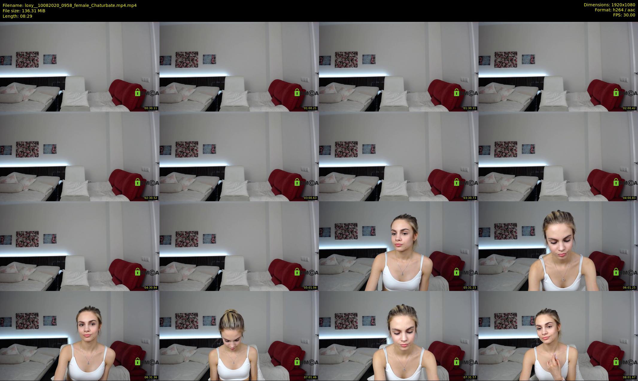 loxy_ — 9 minute Chaturbate female cam show recording, 1080p, Aug 10, 2020