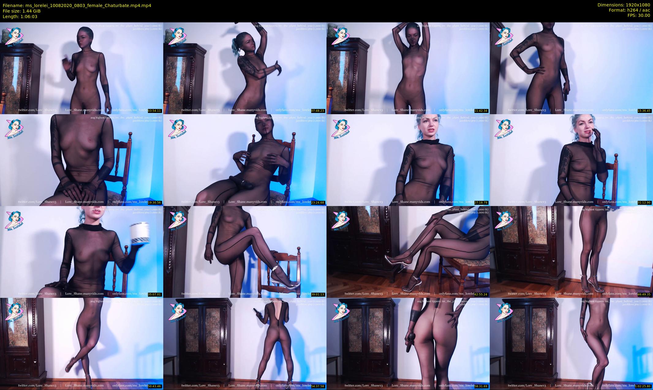 ms_lorelei — 67 minute Chaturbate female cam show recording, 1080p, Aug 10, 2020