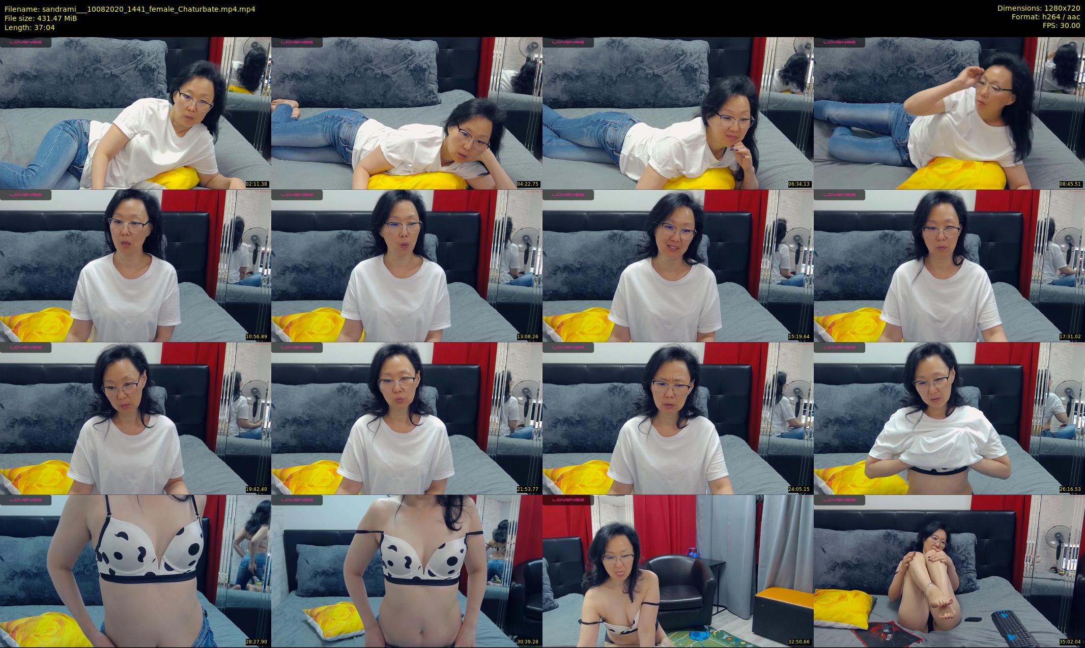sandrami__ — 38 minute Chaturbate female cam show recording, 720p, Aug 10, 2020