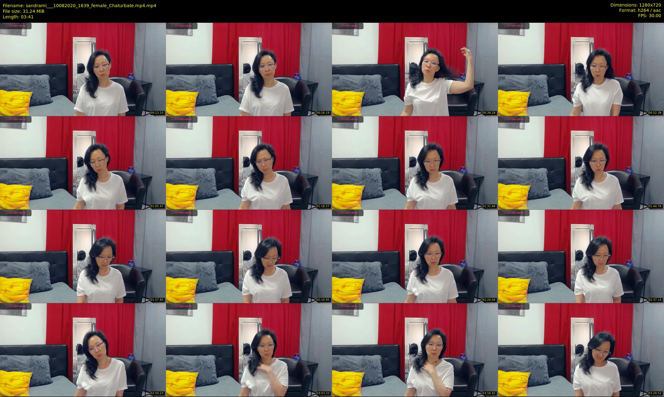 sandrami__ — 4 minute Chaturbate female cam show recording, 720p, Aug 10, 2020