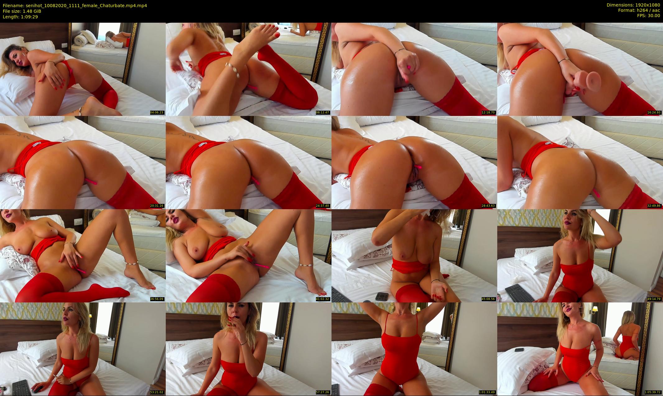senihot — 70 minute Chaturbate female cam show recording, 1080p, Aug 10, 2020