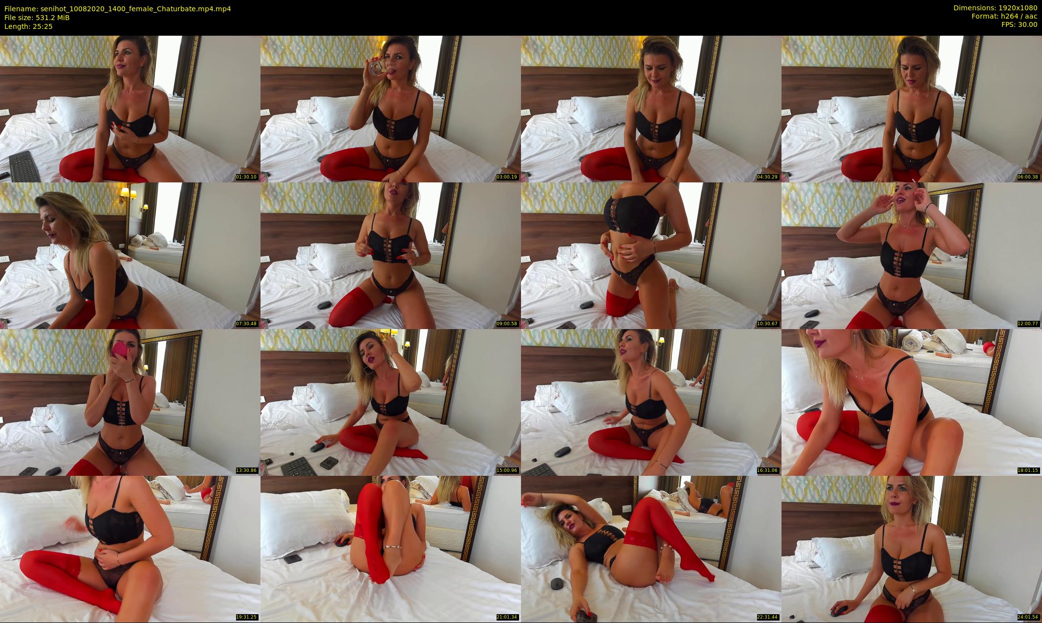 senihot — 26 minute Chaturbate female cam show recording, 1080p, Aug 10, 2020