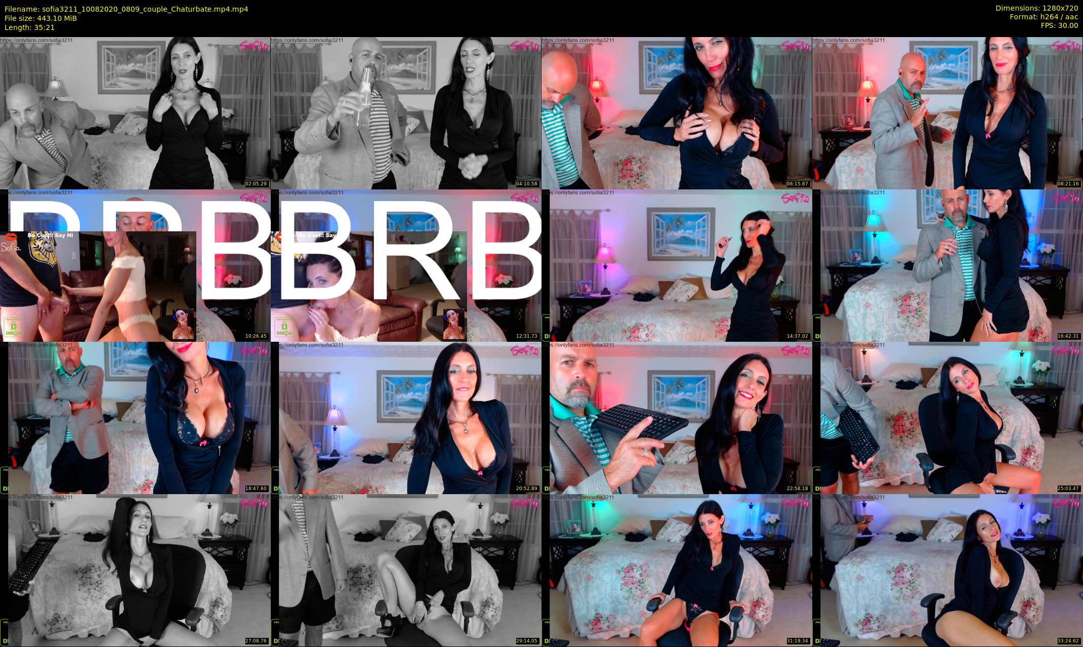 sofia3211 — 36 minute Chaturbate couple cam show recording, 720p, Aug 10, 2020