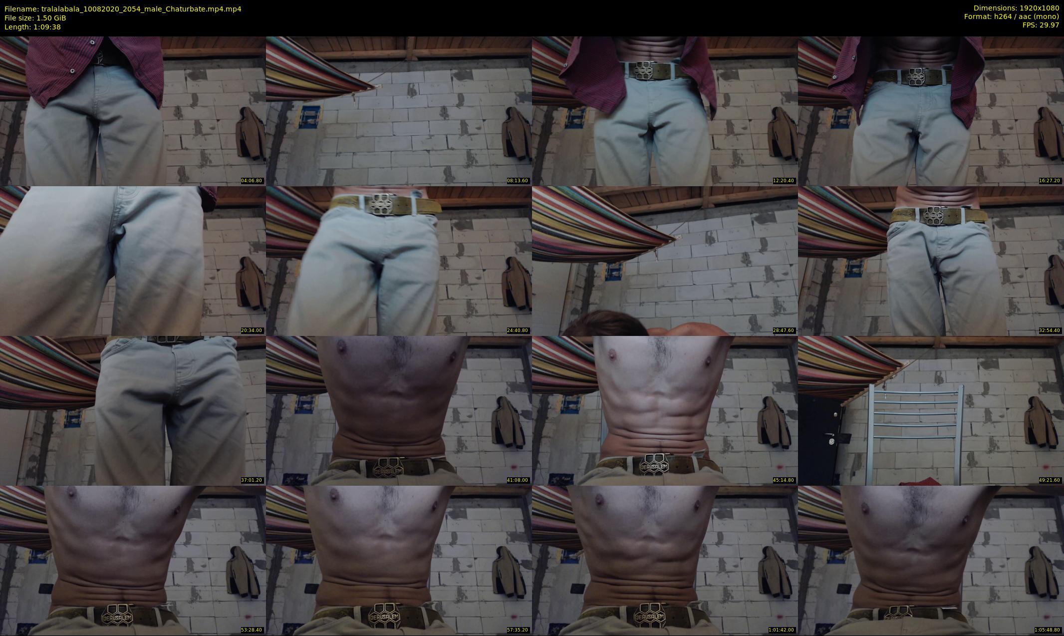 tralalabala — 70 minute Chaturbate male cam show recording, 1080p, Aug 10, 2020