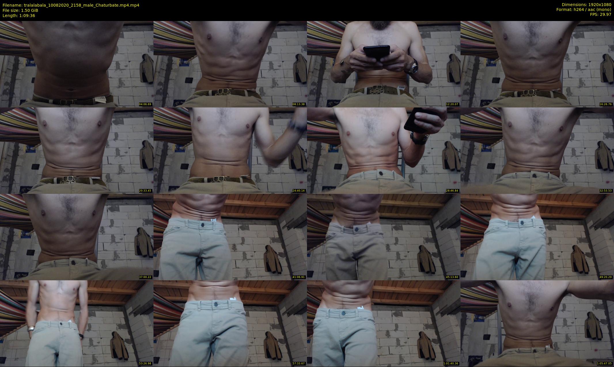 tralalabala — 70 minute Chaturbate male cam show recording, 1080p, Aug 10, 2020
