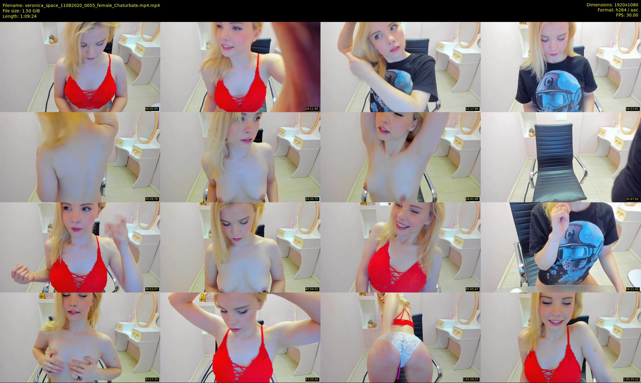 veronica_space — 70 minute Chaturbate female cam show recording, 1080p, Aug 11, 2020