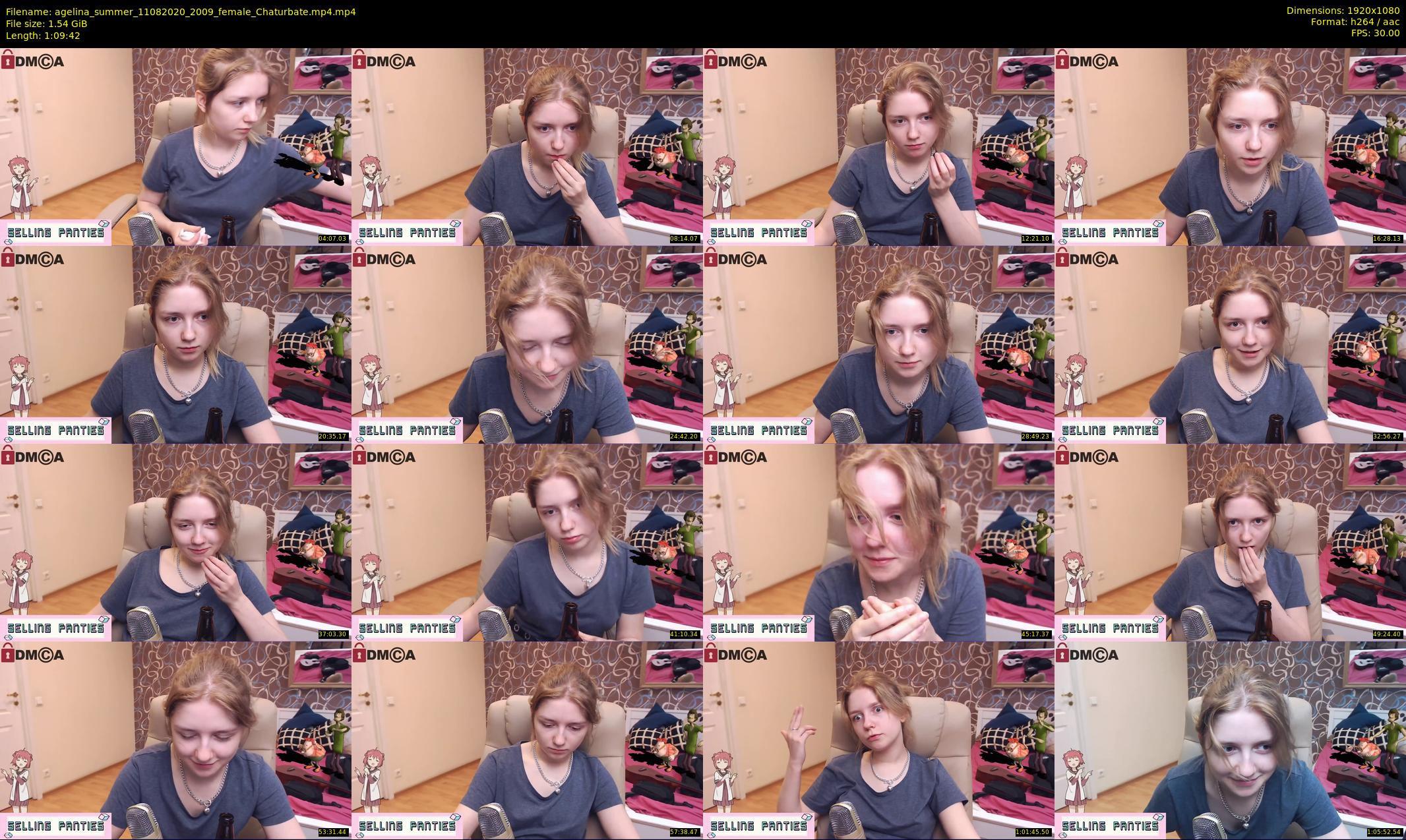 agelina_summer — 70 minute Chaturbate female cam show recording, 1080p, Aug 11, 2020