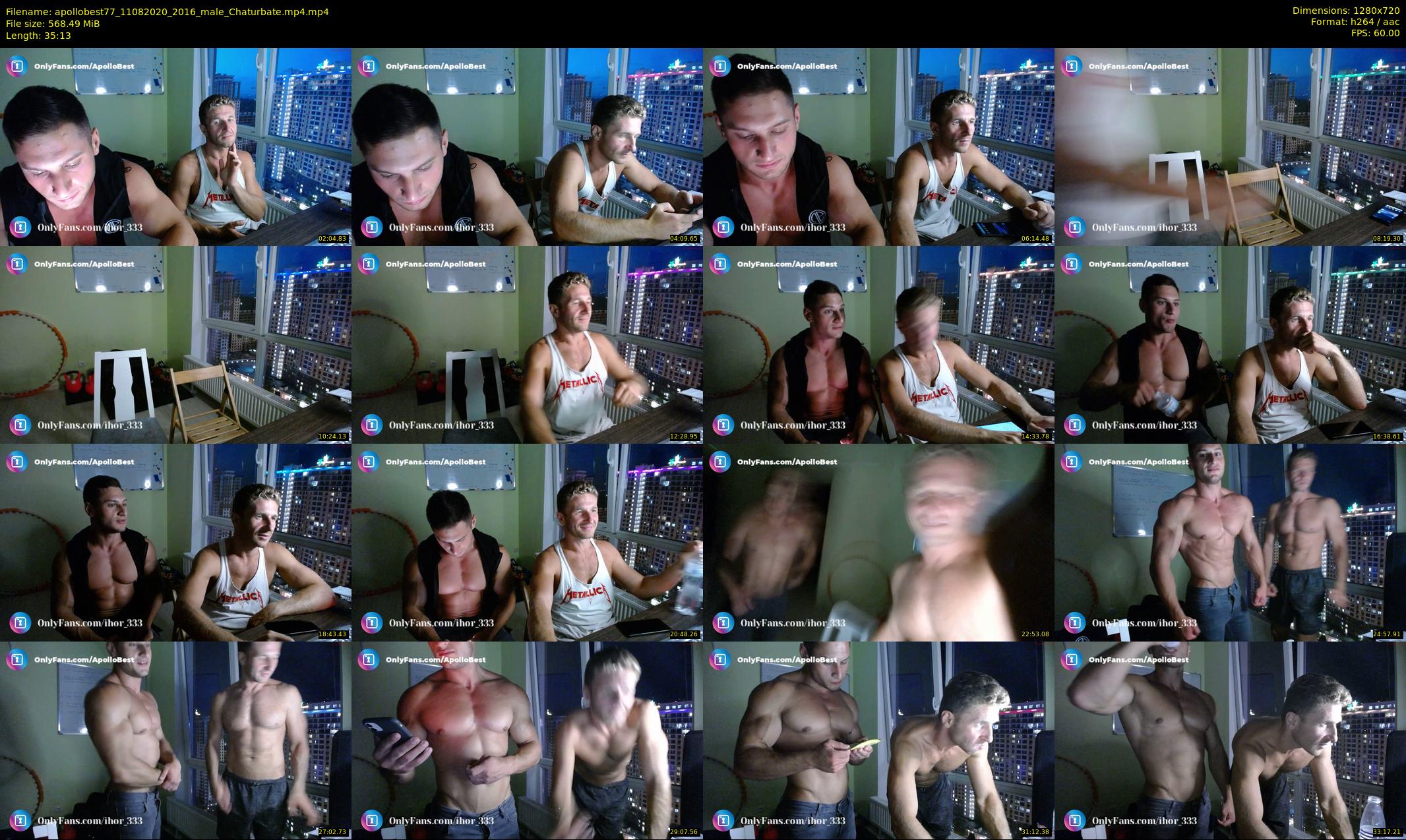 apollobest77 — 36 minute Chaturbate male cam show recording, 720p, Aug 11, 2020