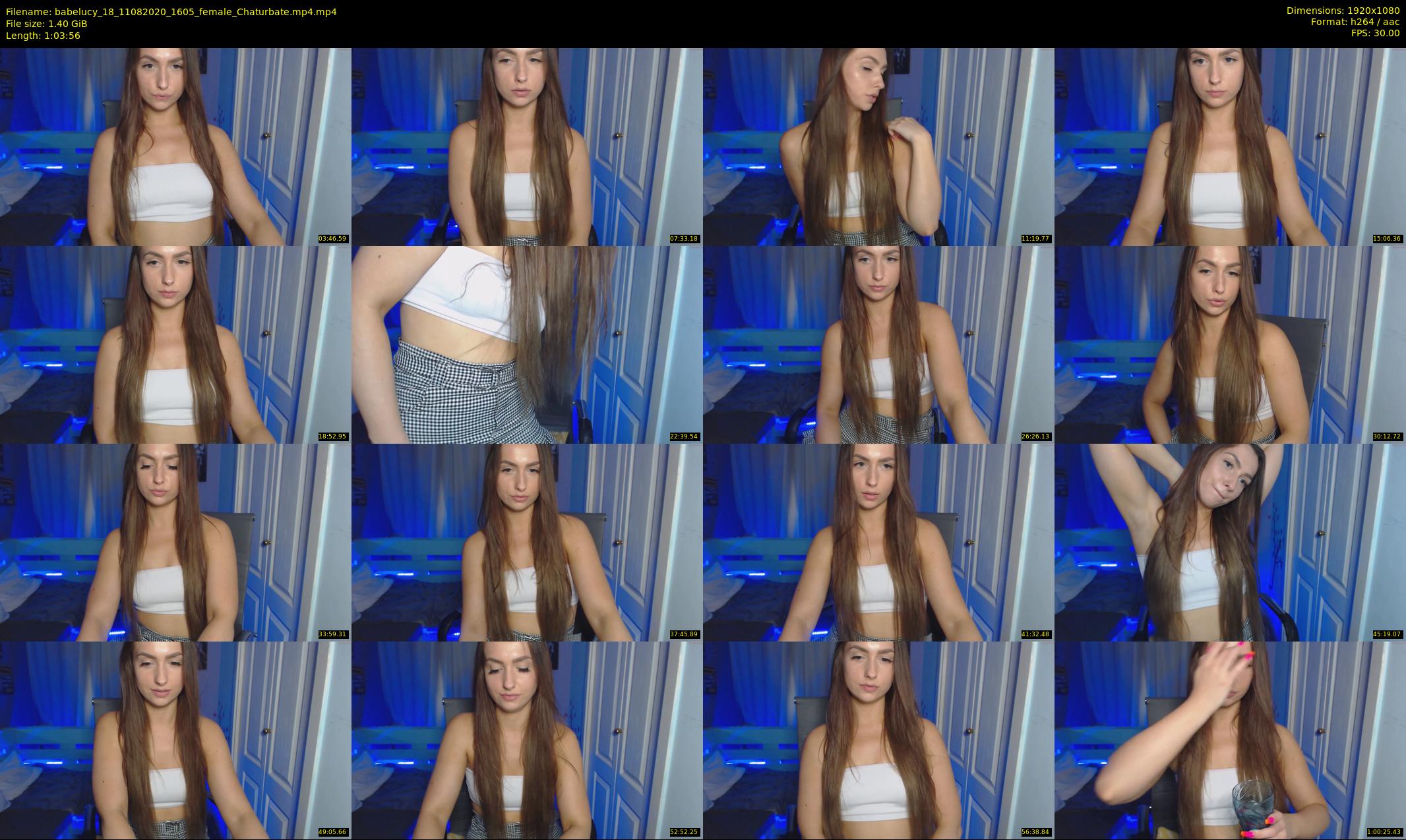 babelucy_18 — 64 minute Chaturbate female cam show recording, 1080p, Aug 11, 2020