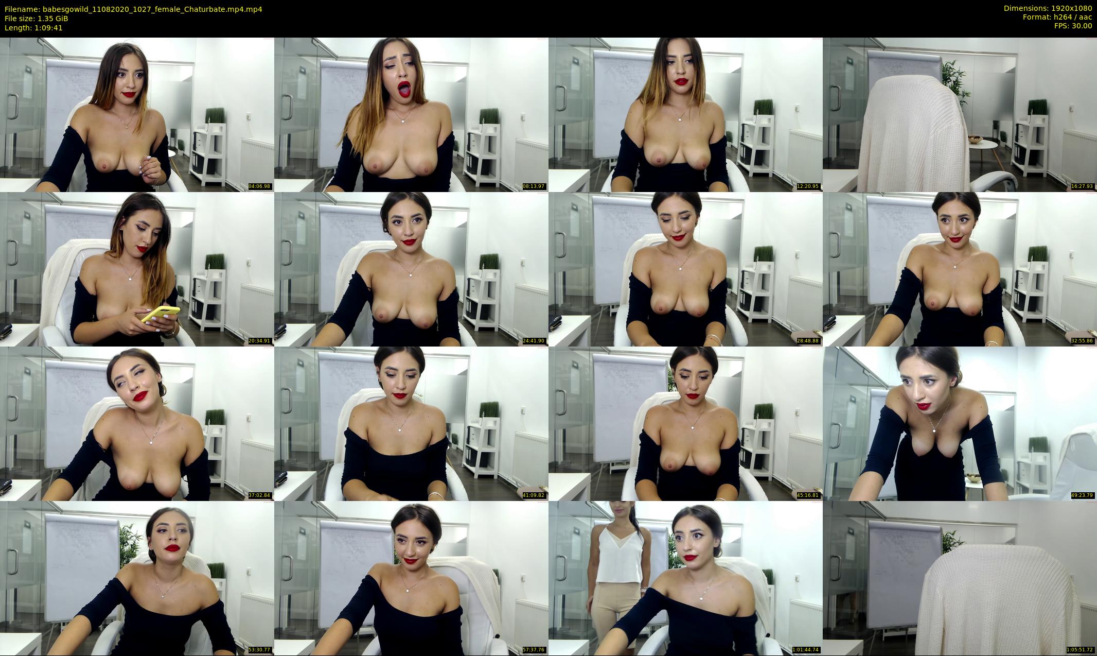 babesgowild — 70 minute Chaturbate couple cam show recording, 1080p, Aug 11, 2020