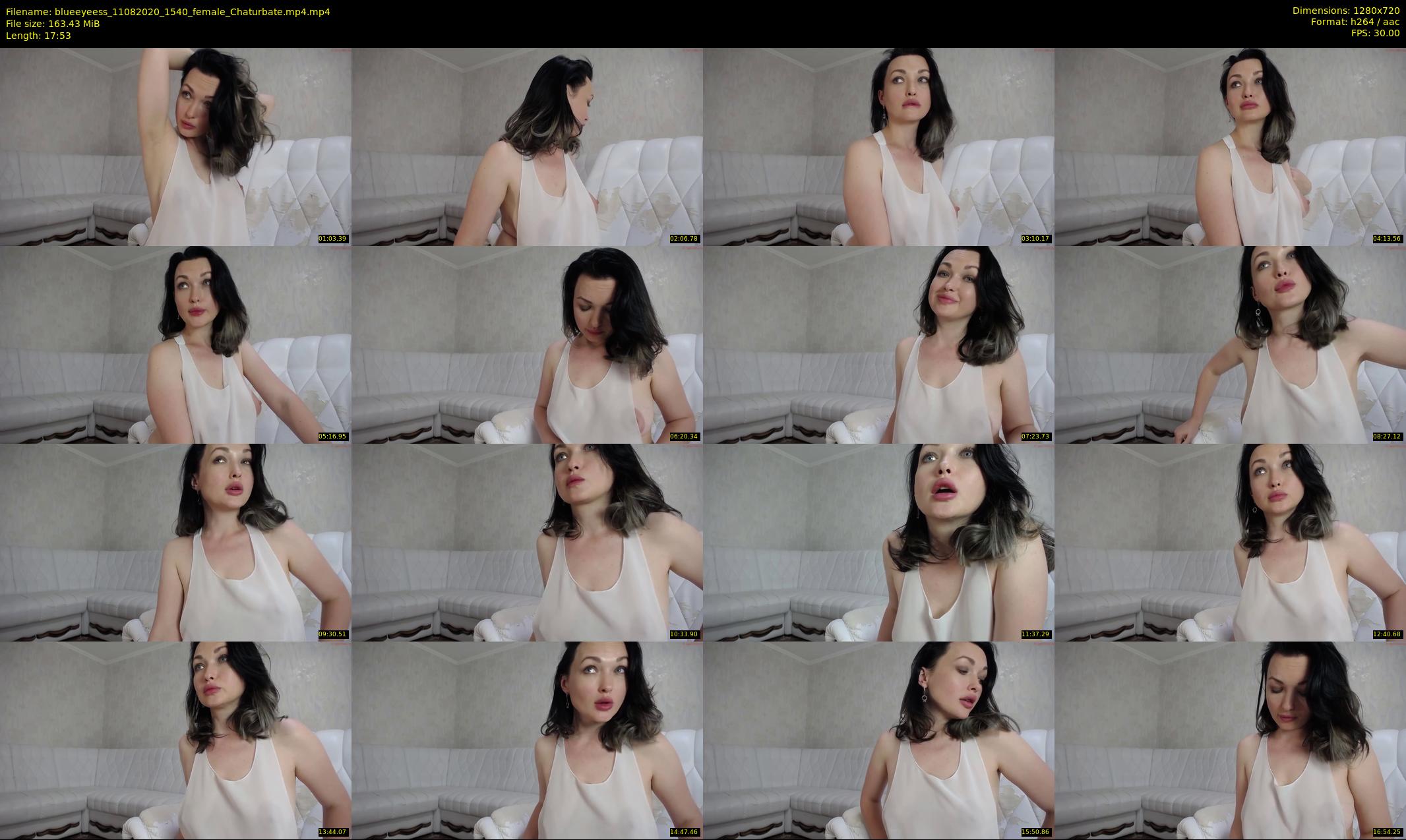 blueeyeess — 18 minute Chaturbate female cam show recording, 720p, Aug 11, 2020
