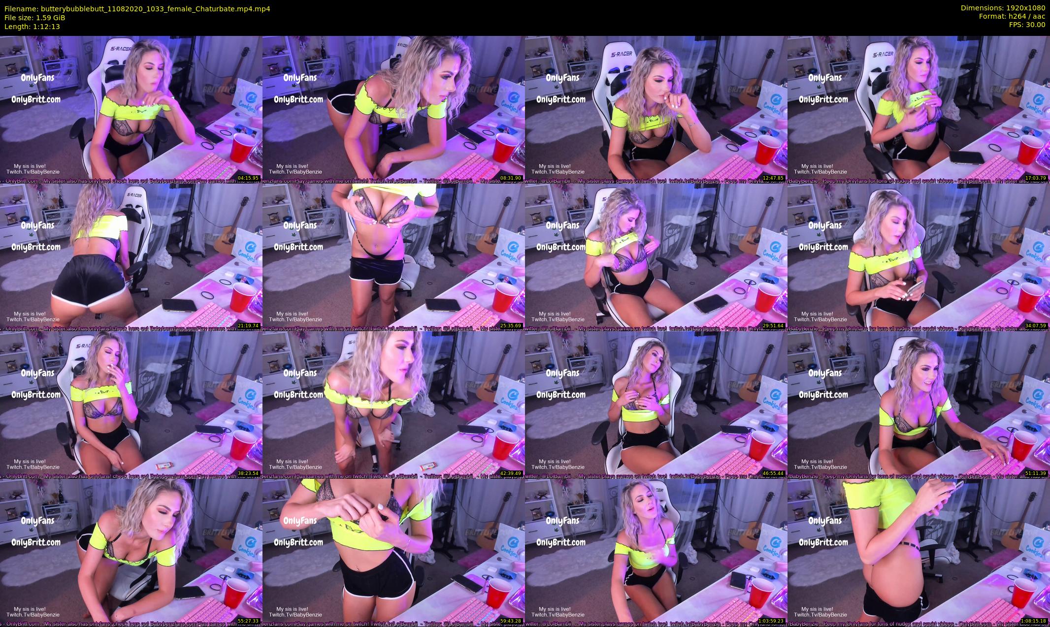 butterybubblebutt — 73 minute Chaturbate couple cam show recording, 1080p, Aug 11, 2020