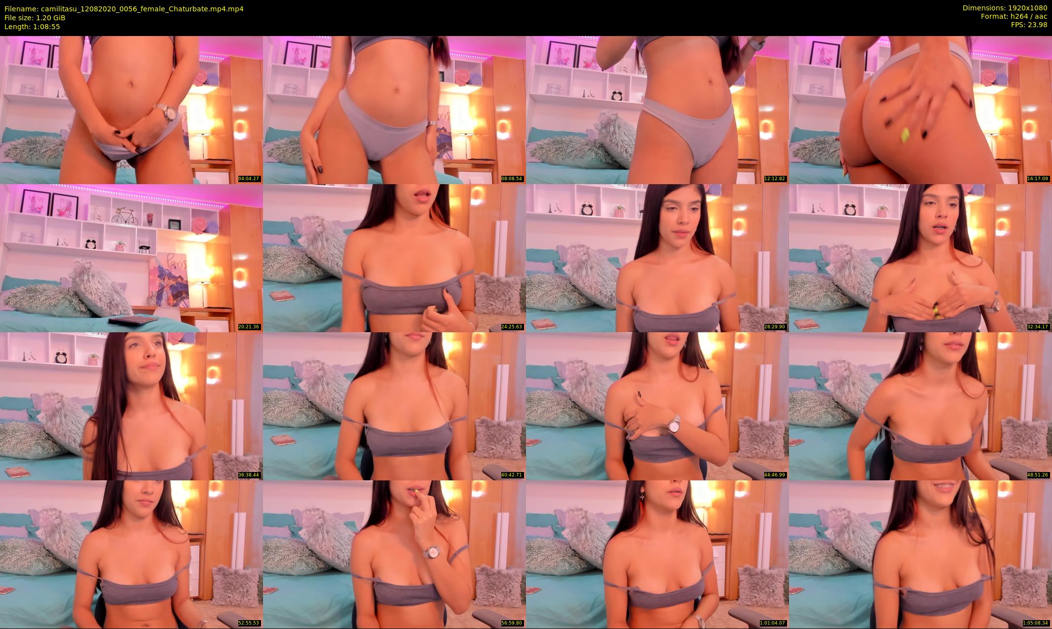 camilitasu — 69 minute Chaturbate female cam show recording, 1080p, Aug 12, 2020