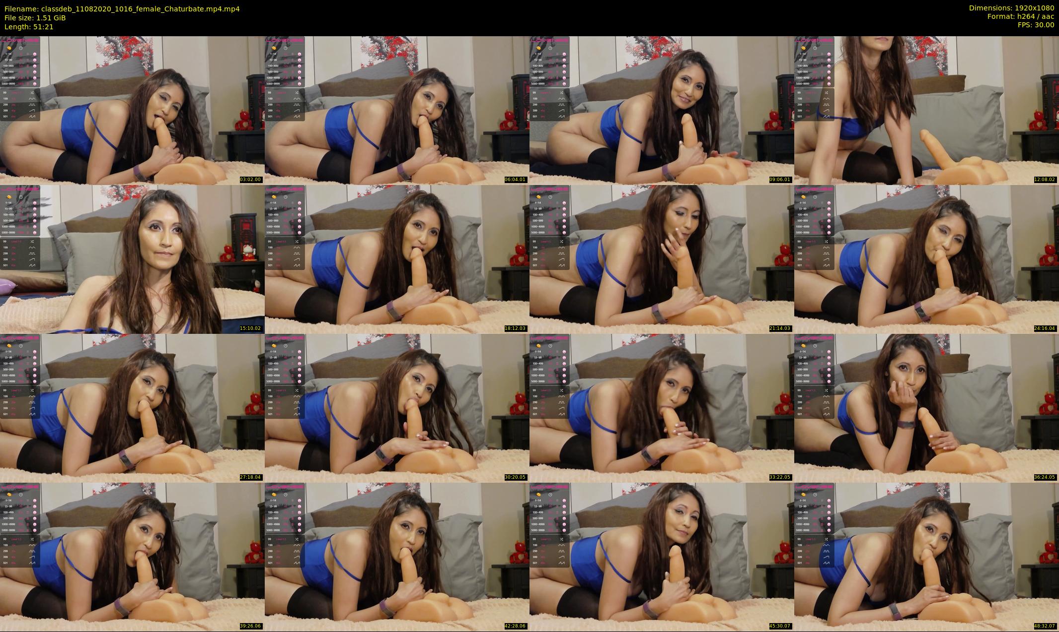 classdeb — 52 minute Chaturbate female cam show recording, 1080p, Aug 11, 2020