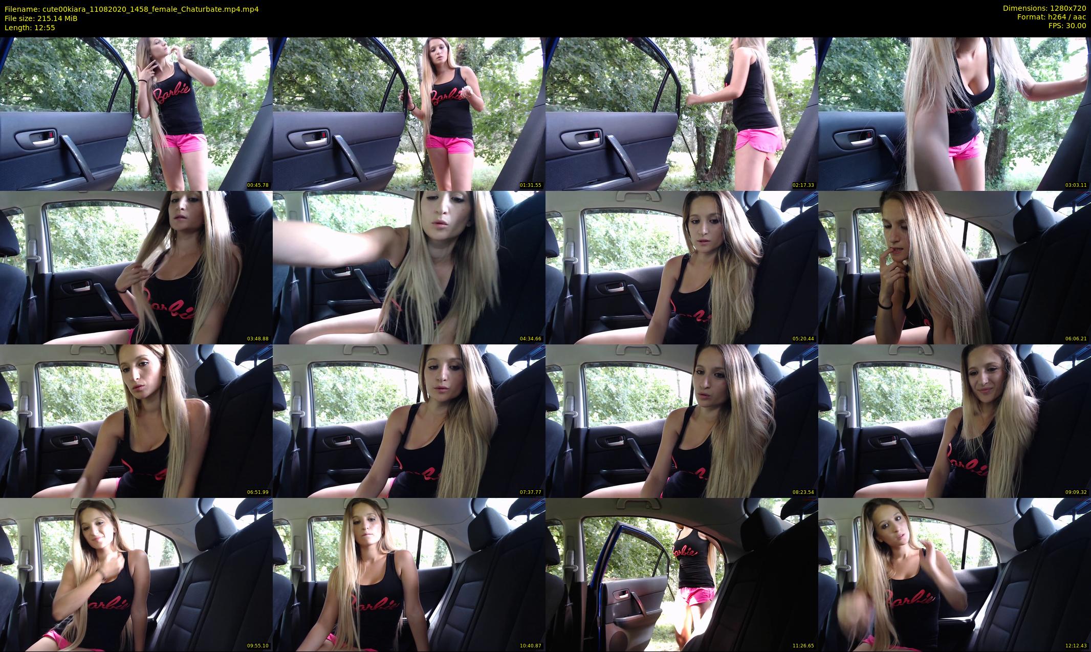 cute00kiara — 13 minute Chaturbate female cam show recording, 720p, Aug 11, 2020