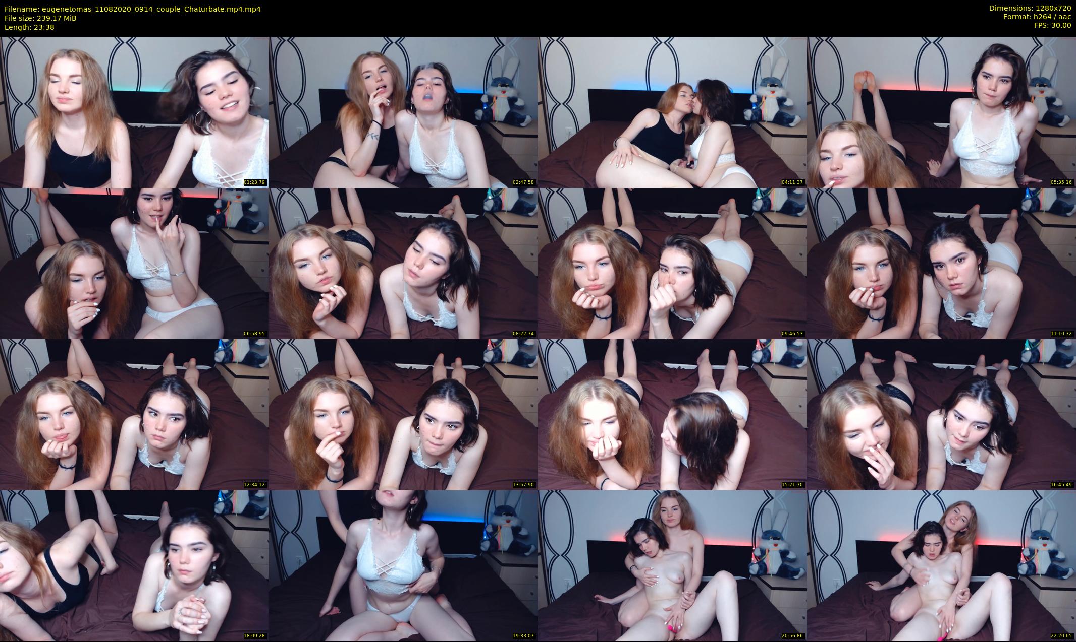 eugenetomas — 24 minute Chaturbate couple cam show recording, 720p, Aug 11, 2020