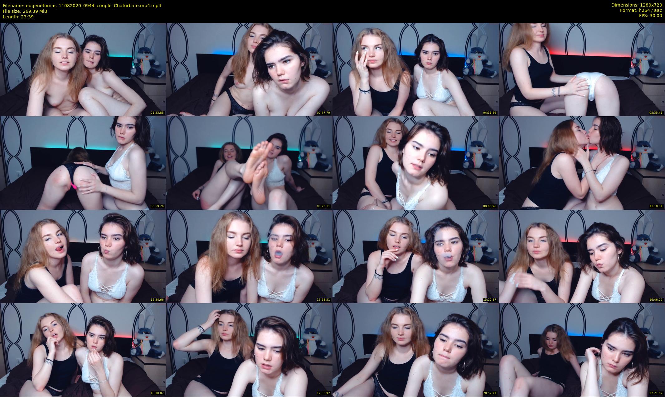 eugenetomas — 24 minute Chaturbate couple cam show recording, 720p, Aug 11, 2020
