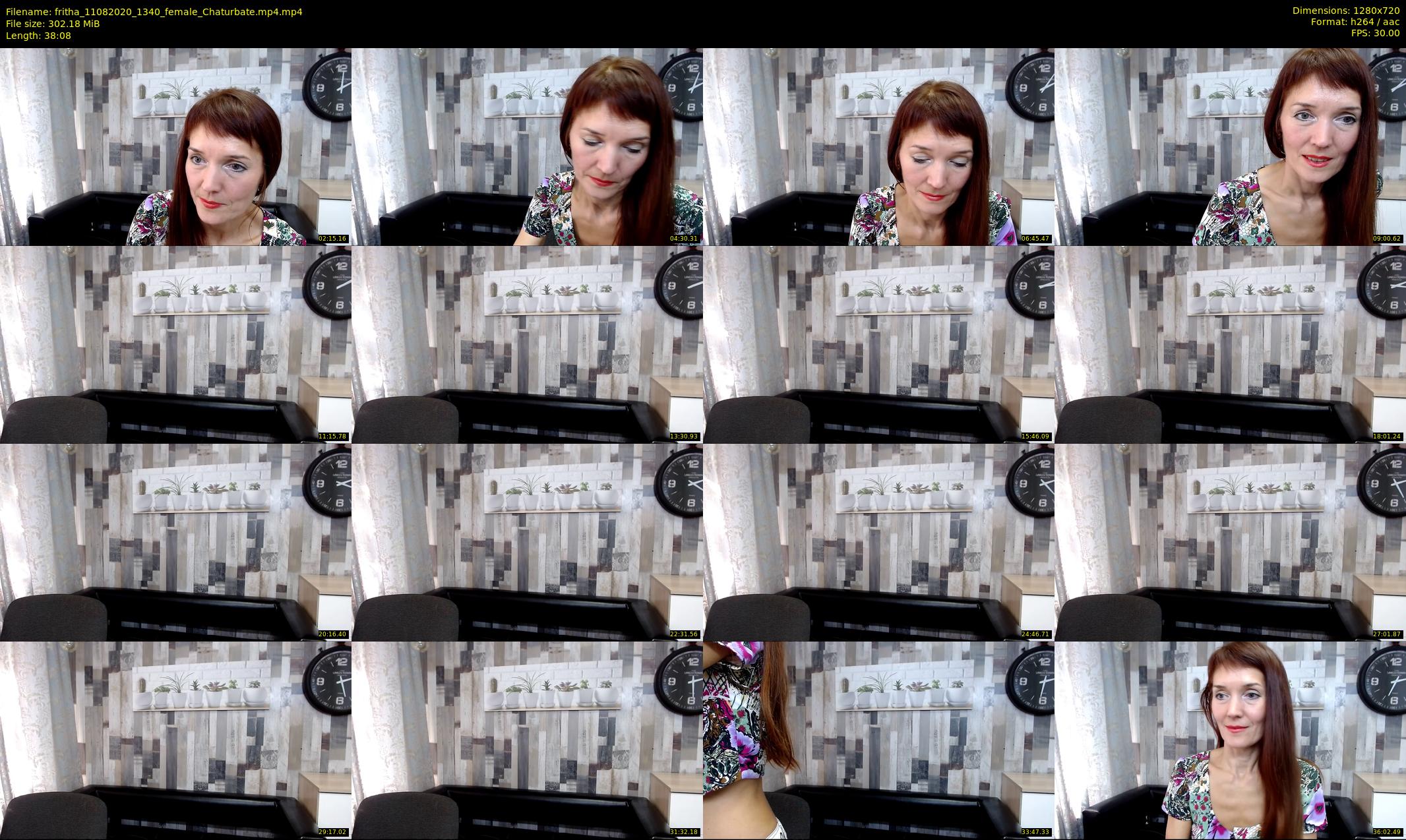 fritha — 39 minute Chaturbate female cam show recording, 720p, Aug 11, 2020