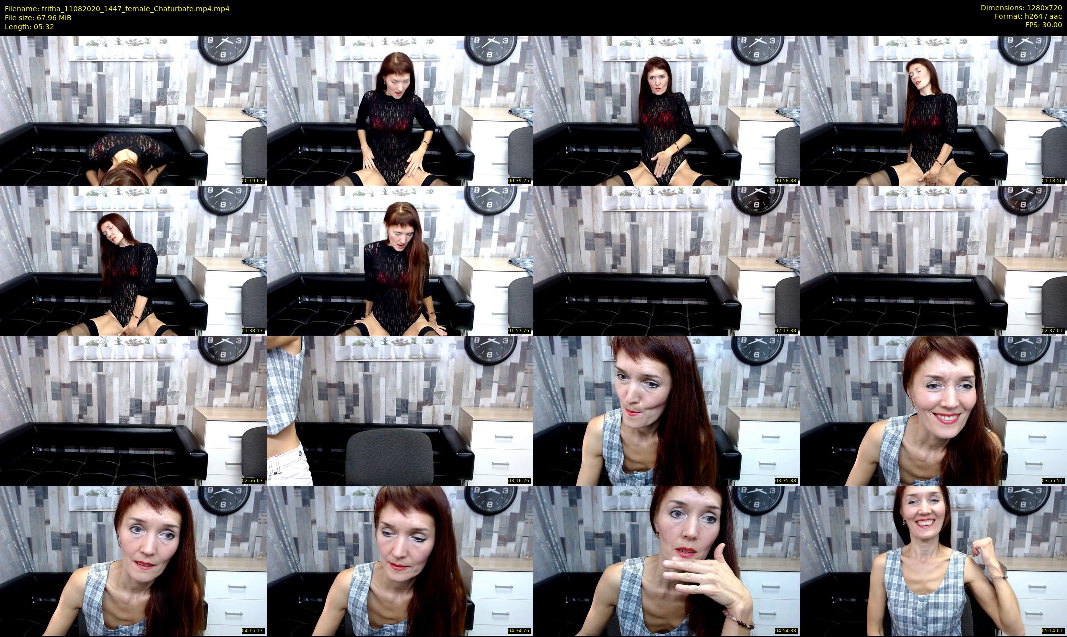 fritha — 6 minute Chaturbate female cam show recording, 720p, Aug 11, 2020
