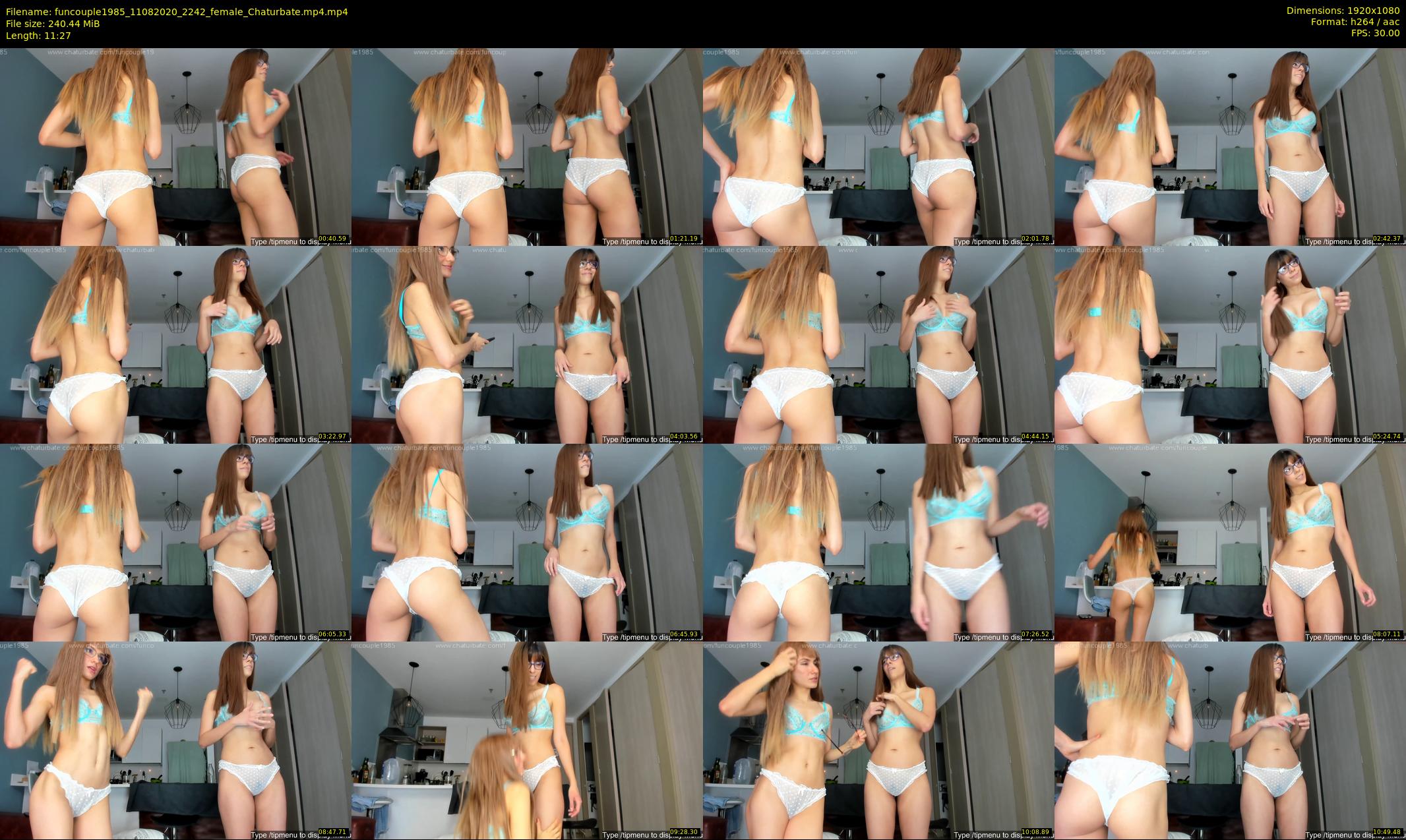 funcouple1985 — 12 minute Chaturbate couple cam show recording, 1080p, Aug 11, 2020
