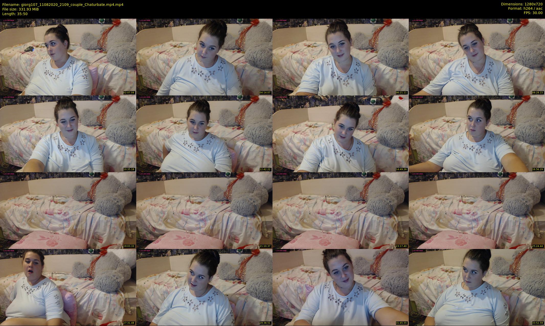 giorg107 — 36 minute Chaturbate couple cam show recording, 720p, Aug 11, 2020