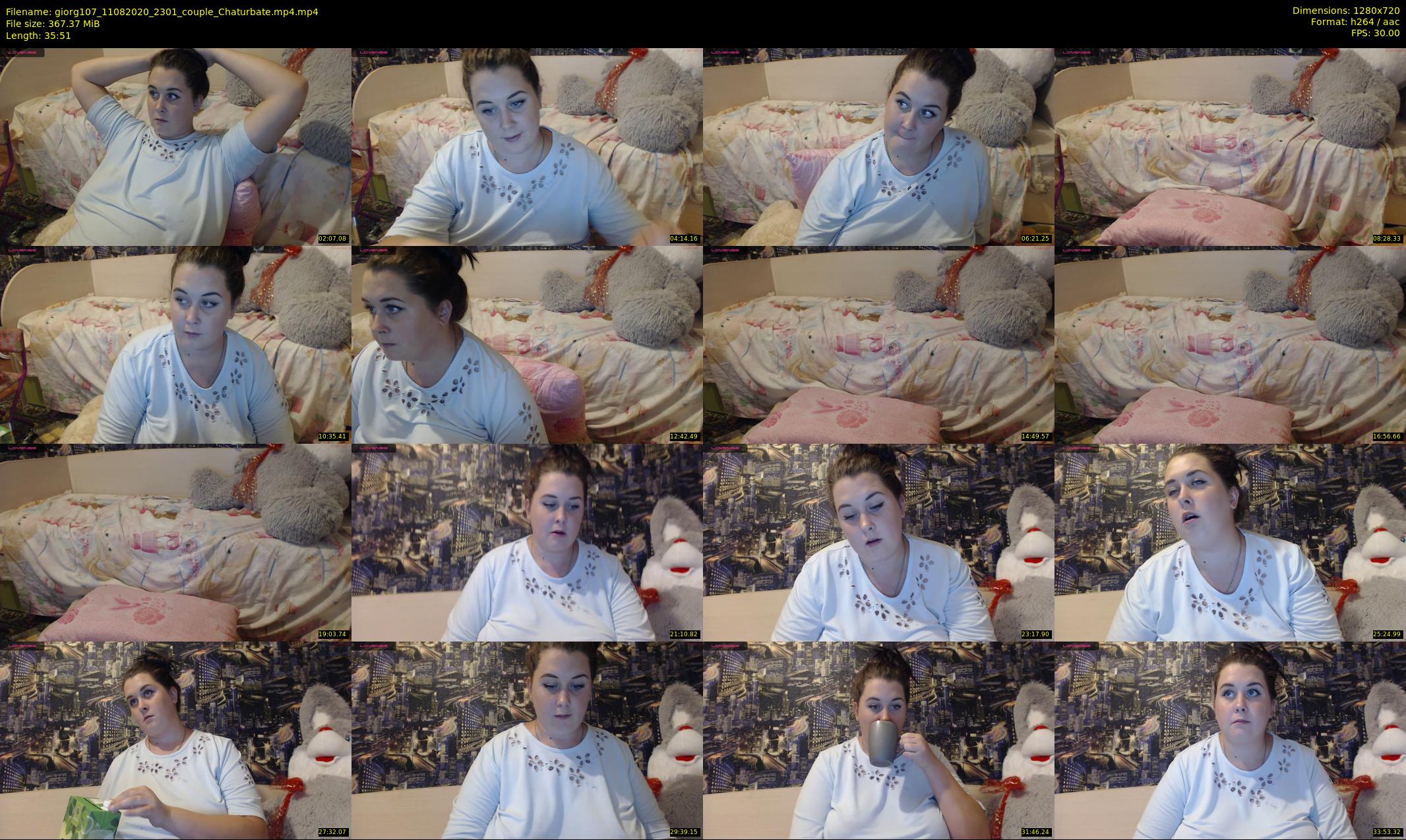 giorg107 — 36 minute Chaturbate couple cam show recording, 720p, Aug 11, 2020