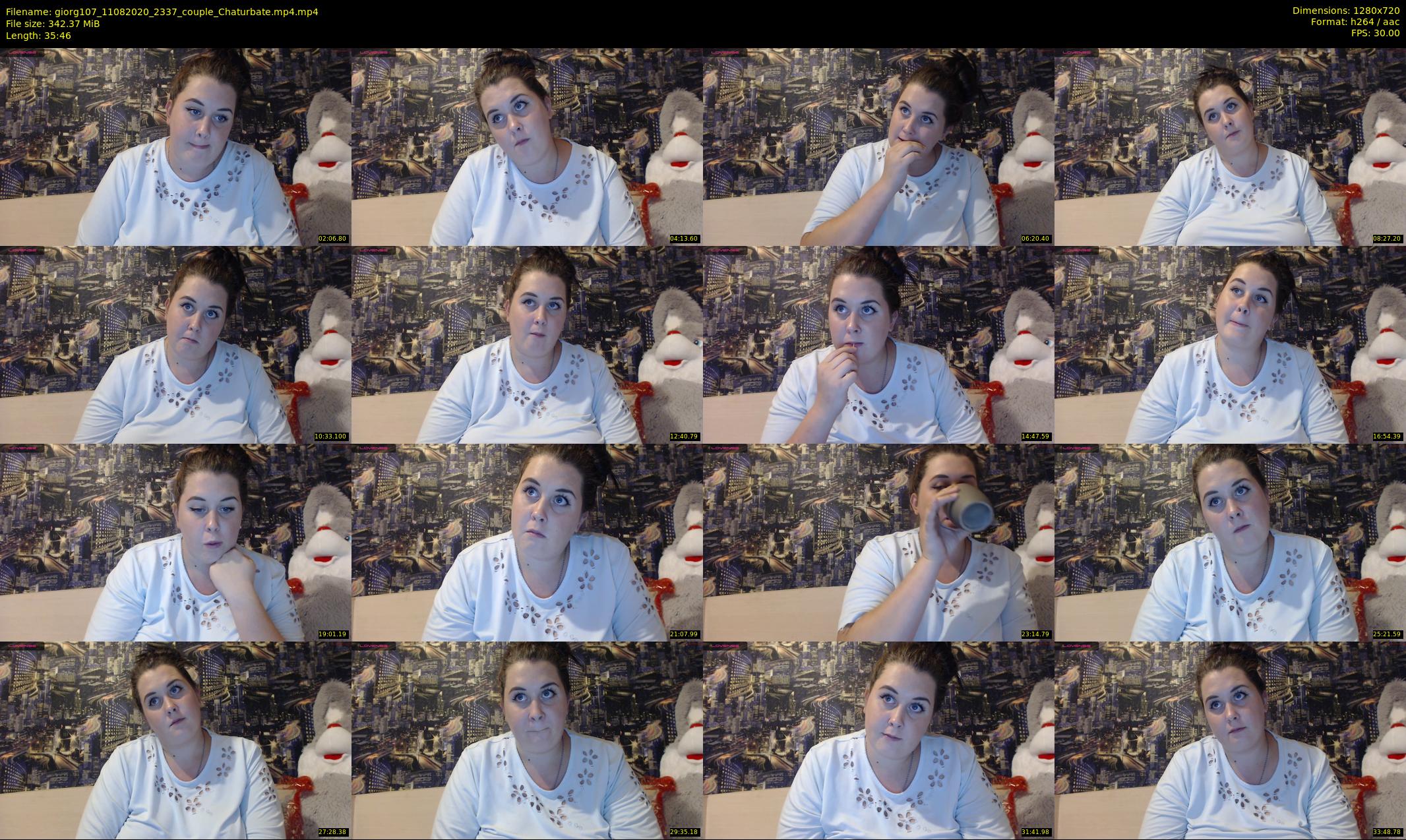 giorg107 — 36 minute Chaturbate couple cam show recording, 720p, Aug 11, 2020
