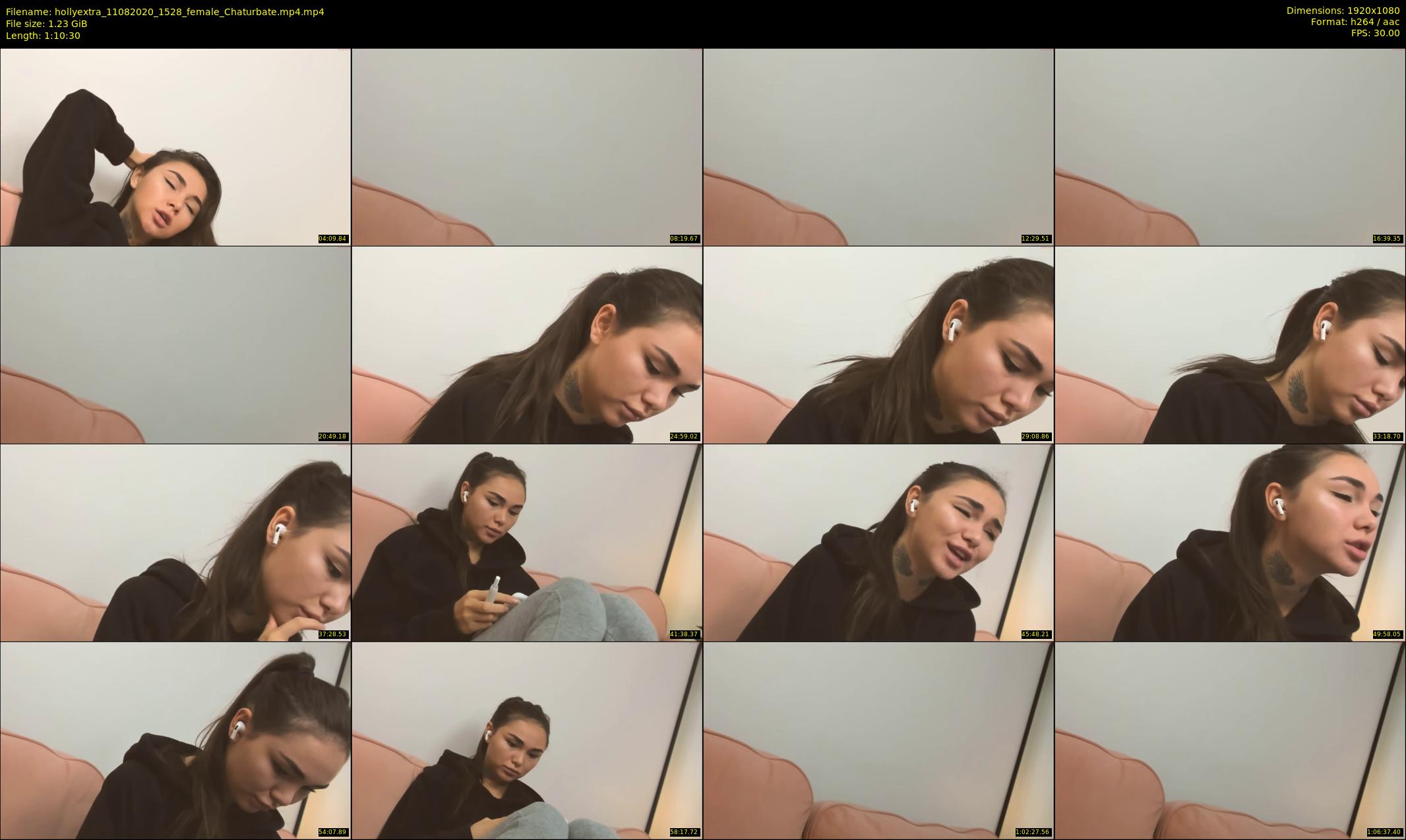 hollyextra — 71 minute Chaturbate female cam show recording, 1080p, Aug 11, 2020