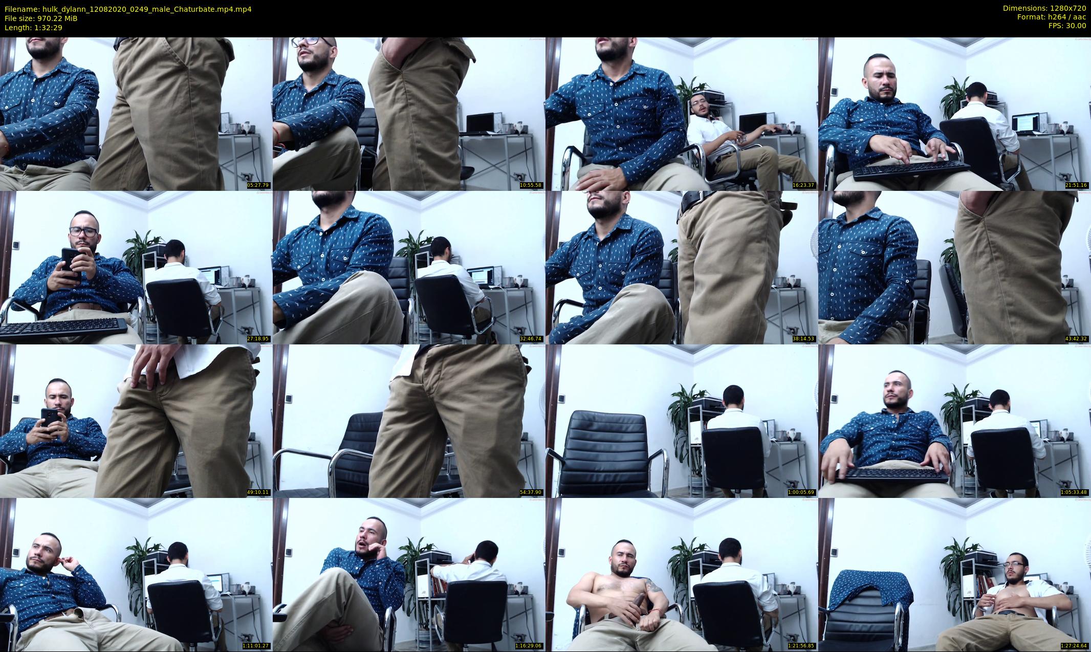 hulk_dylann — 93 minute Chaturbate male cam show recording, 720p, Aug 12, 2020